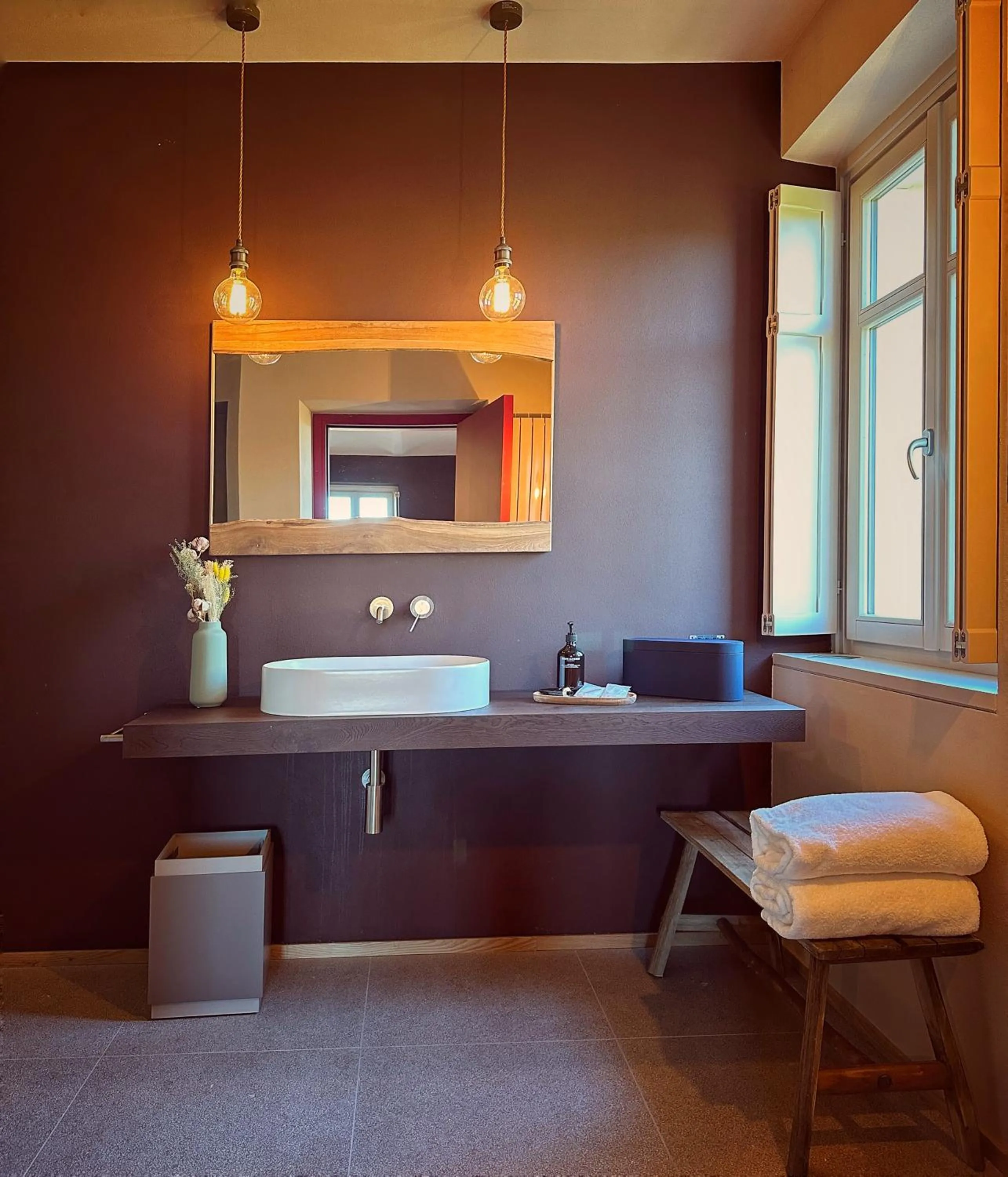 Bathroom in Le Marne Relais - Small Luxury Hotels of the World