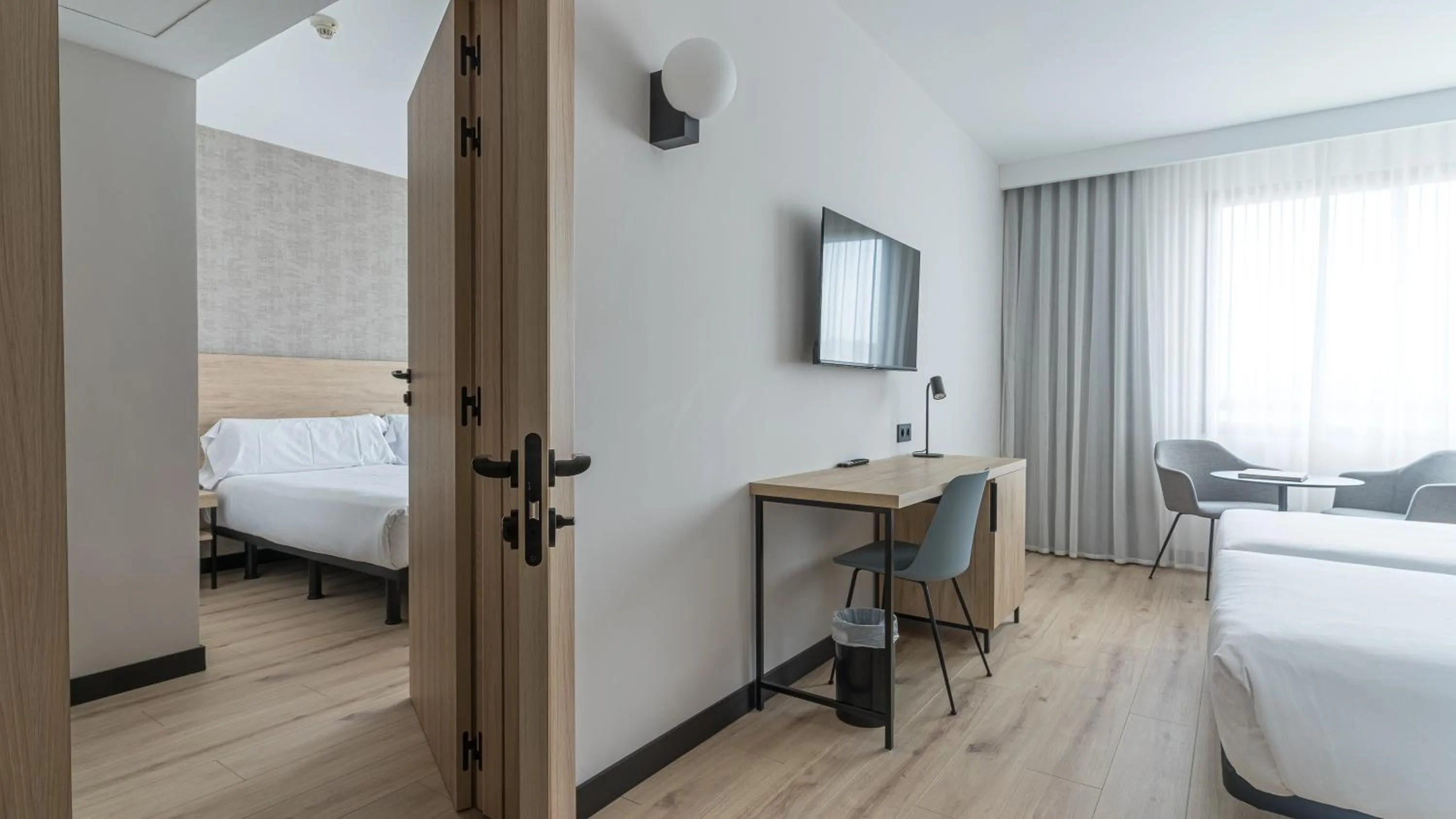 Bed in Hotel Blanca de Navarra