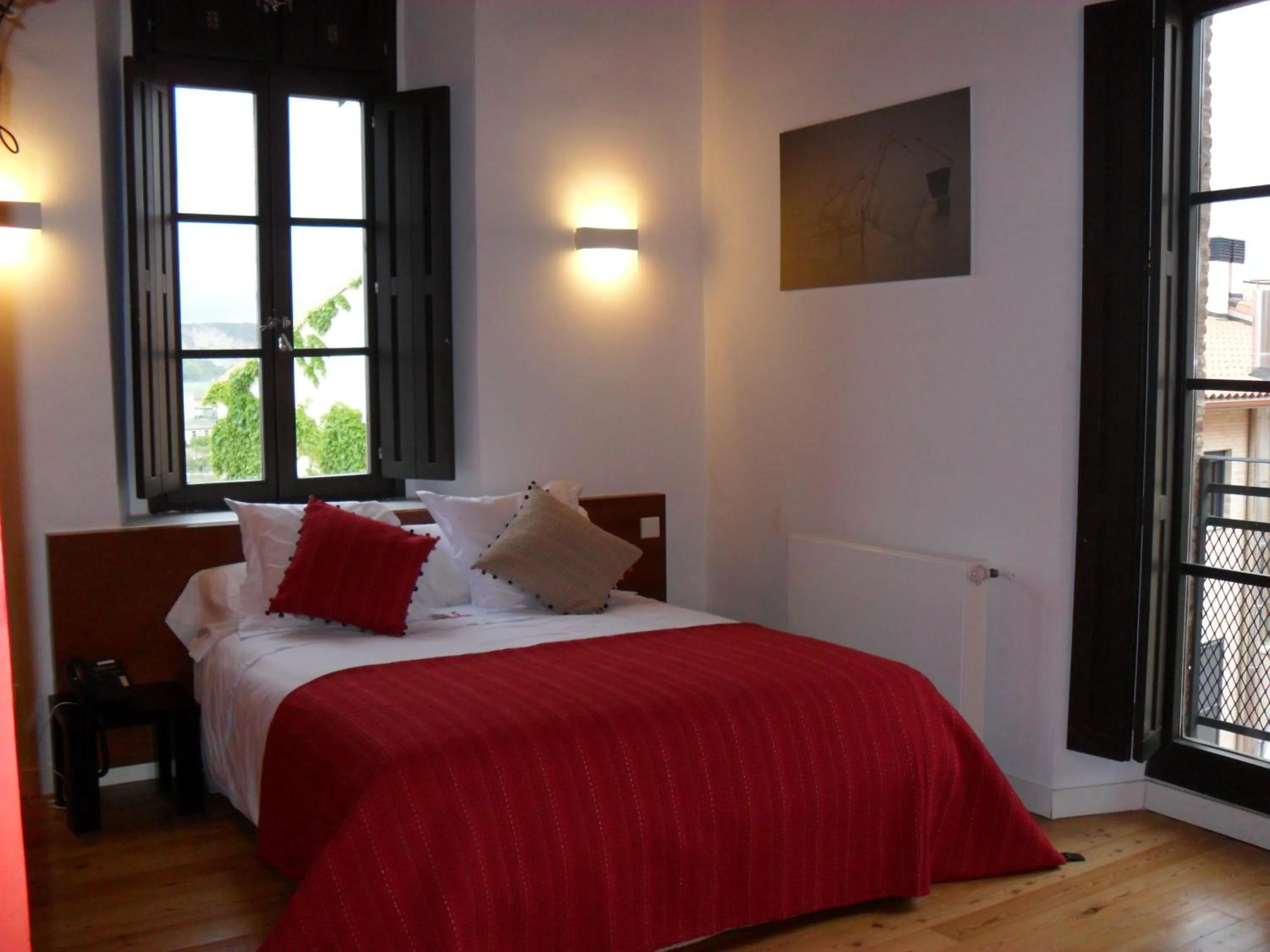 Bed in Hospedería de Alesves