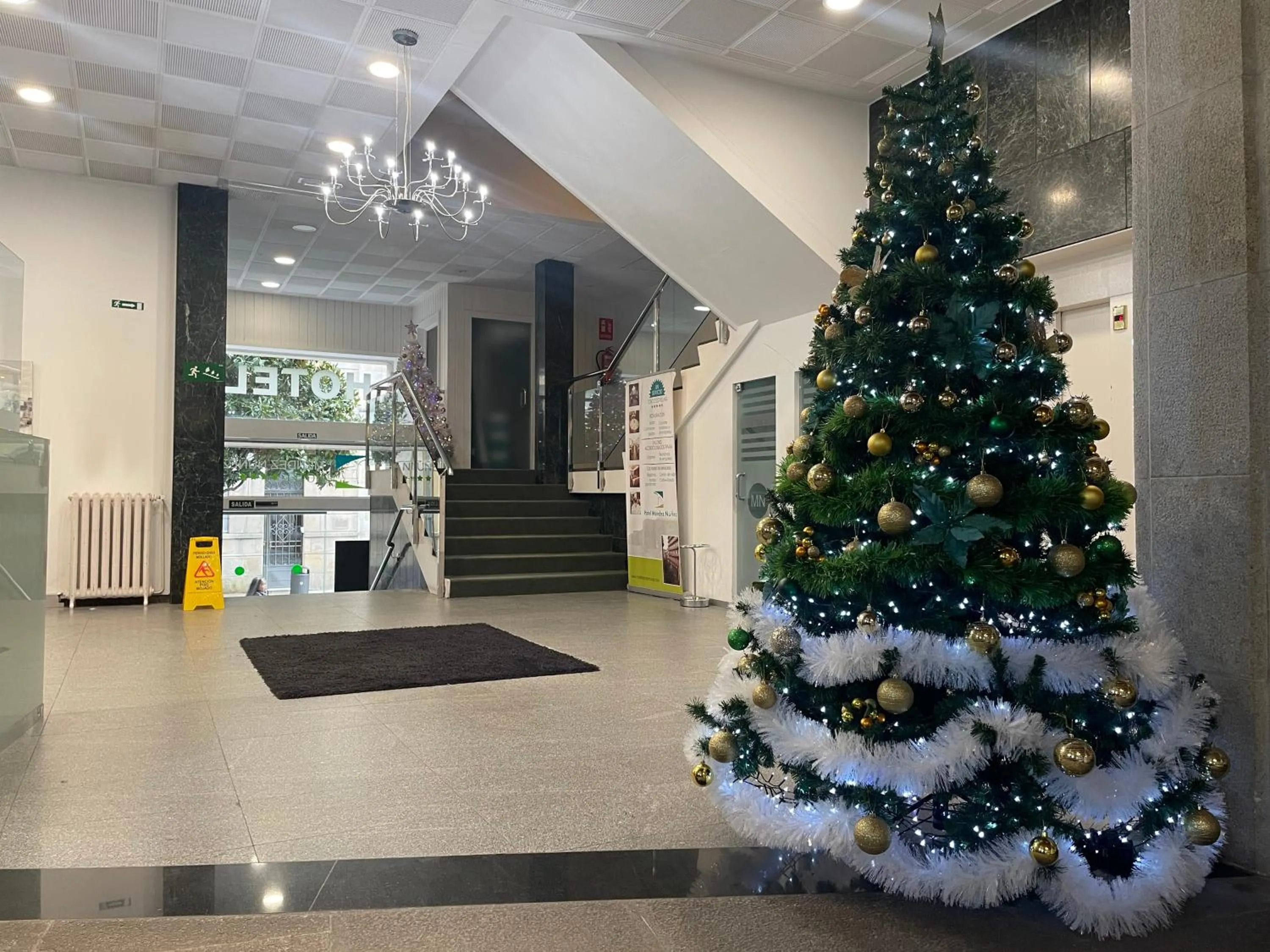 Lobby or reception in Hotel Mendez Nuñez