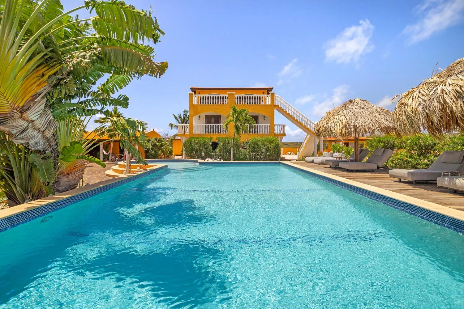 Pool view in Boutique Hotel Wanapa - Adult Friendly - 14 years and older