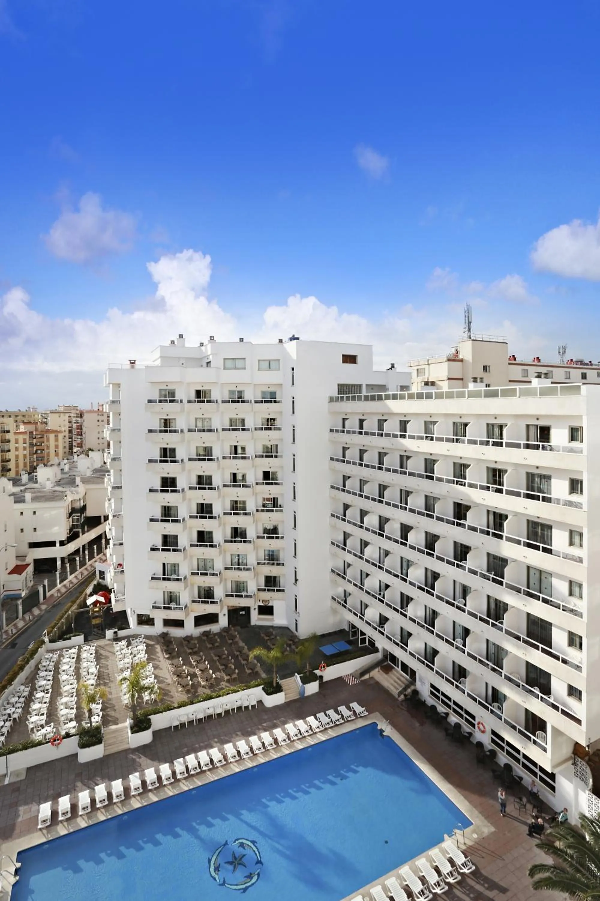 Bird's eye view in Sandos Griego