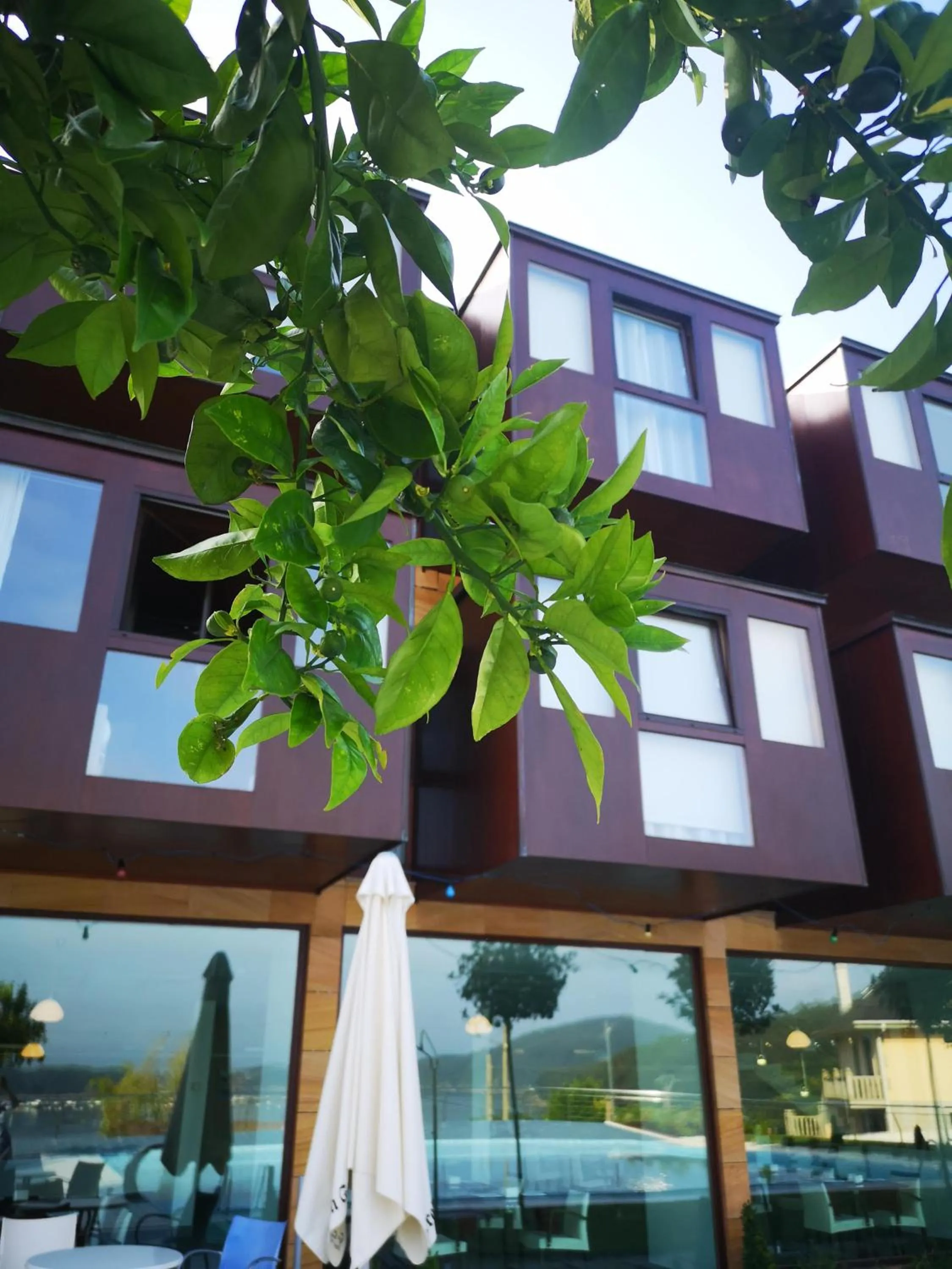Facade/entrance in Hotel Herbeira