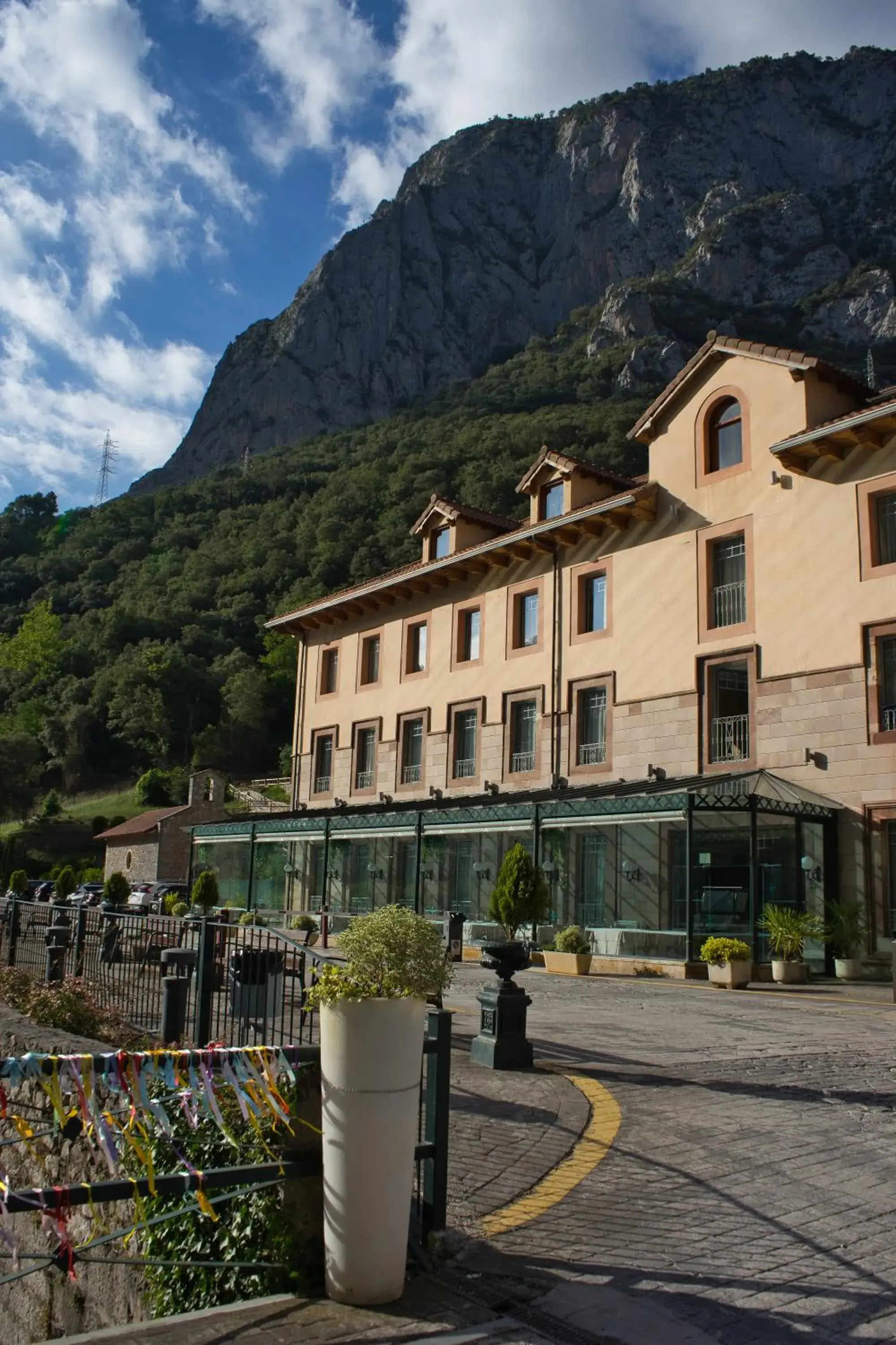 Property building in Hotel Balneario La Hermida Property building in Hotel Balneario La Hermida