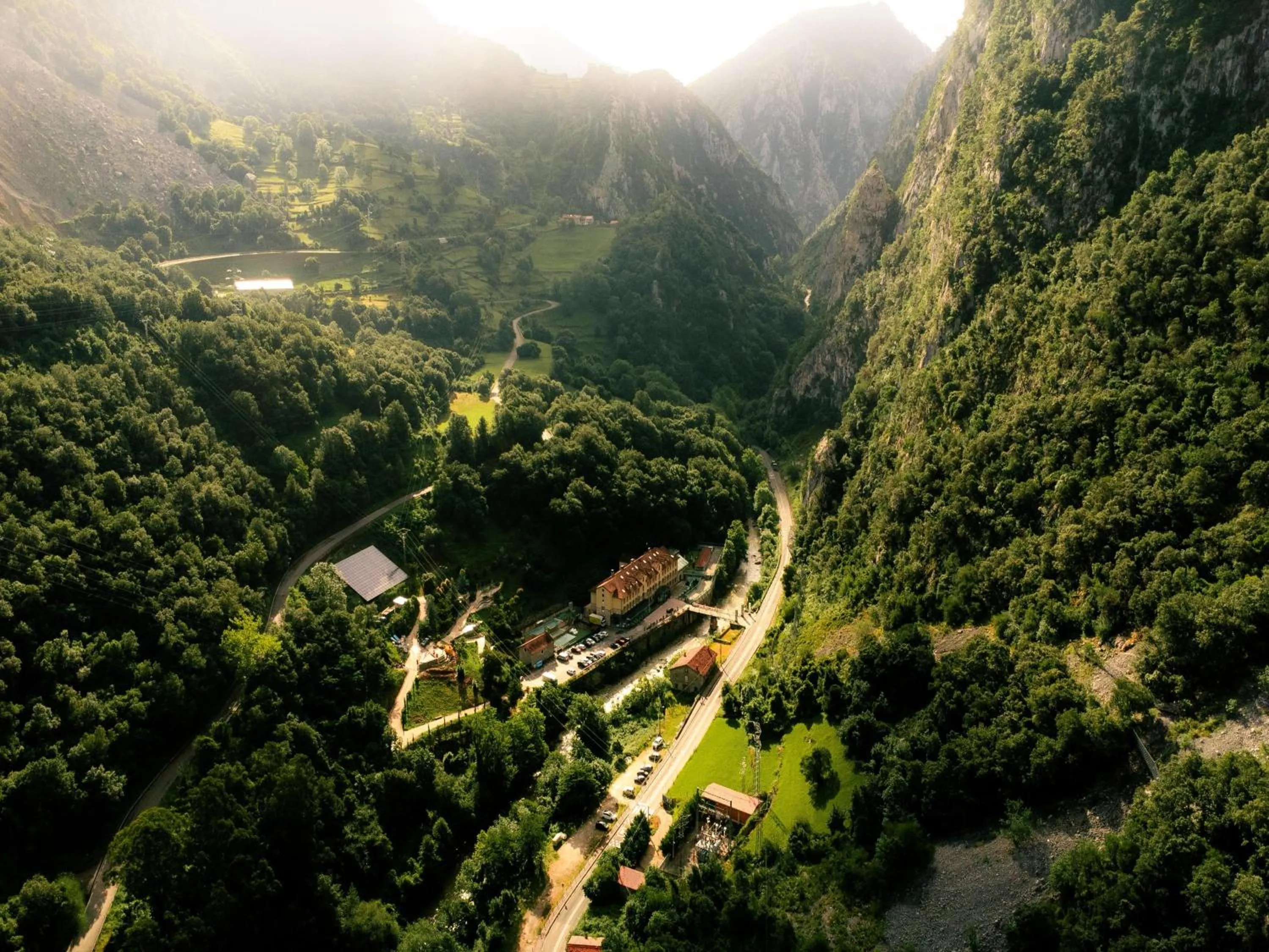 Natural landscape in Hotel Balneario La Hermida