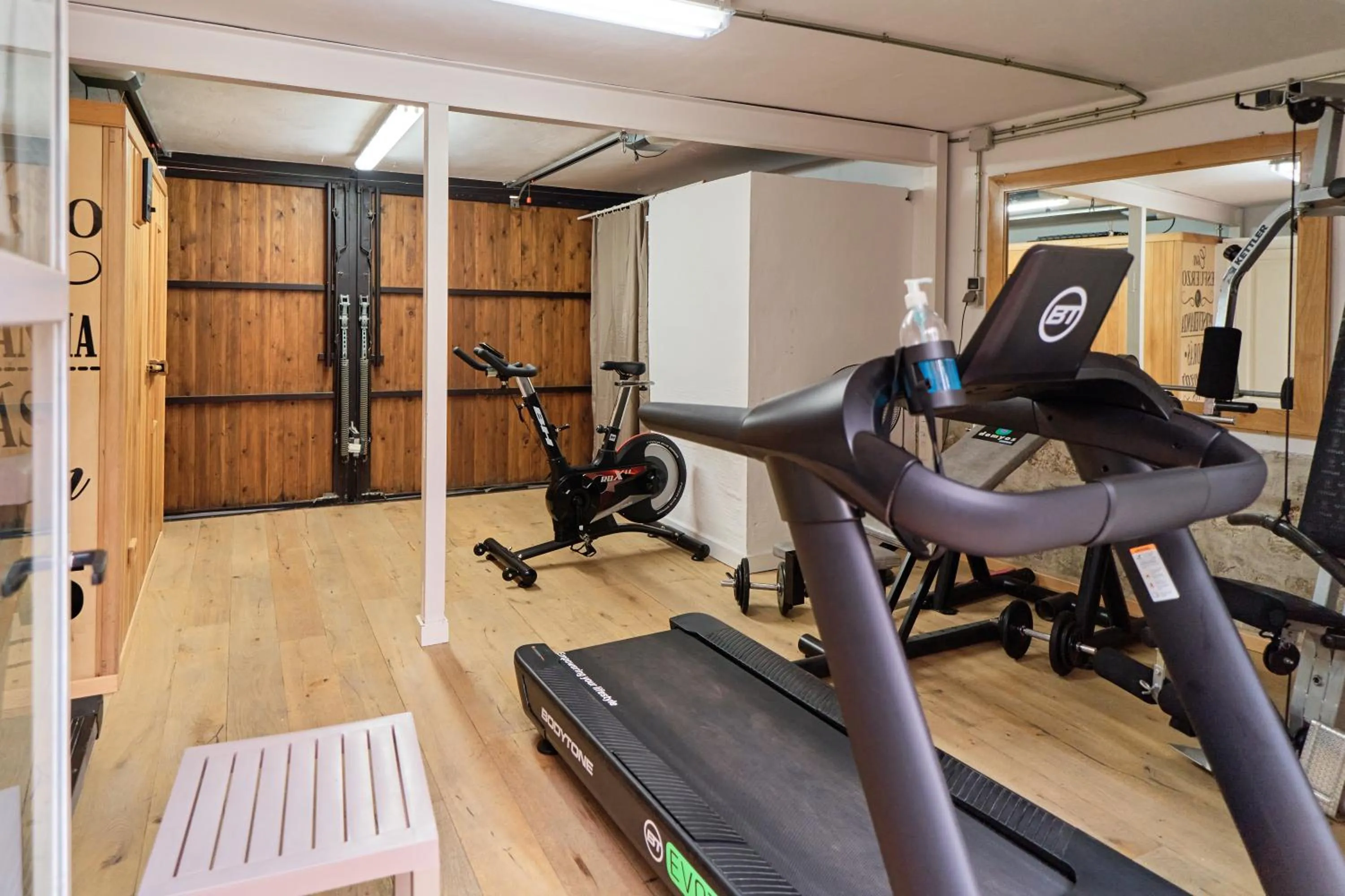 Fitness centre/facilities in Hotel Rural La Vida de Antes