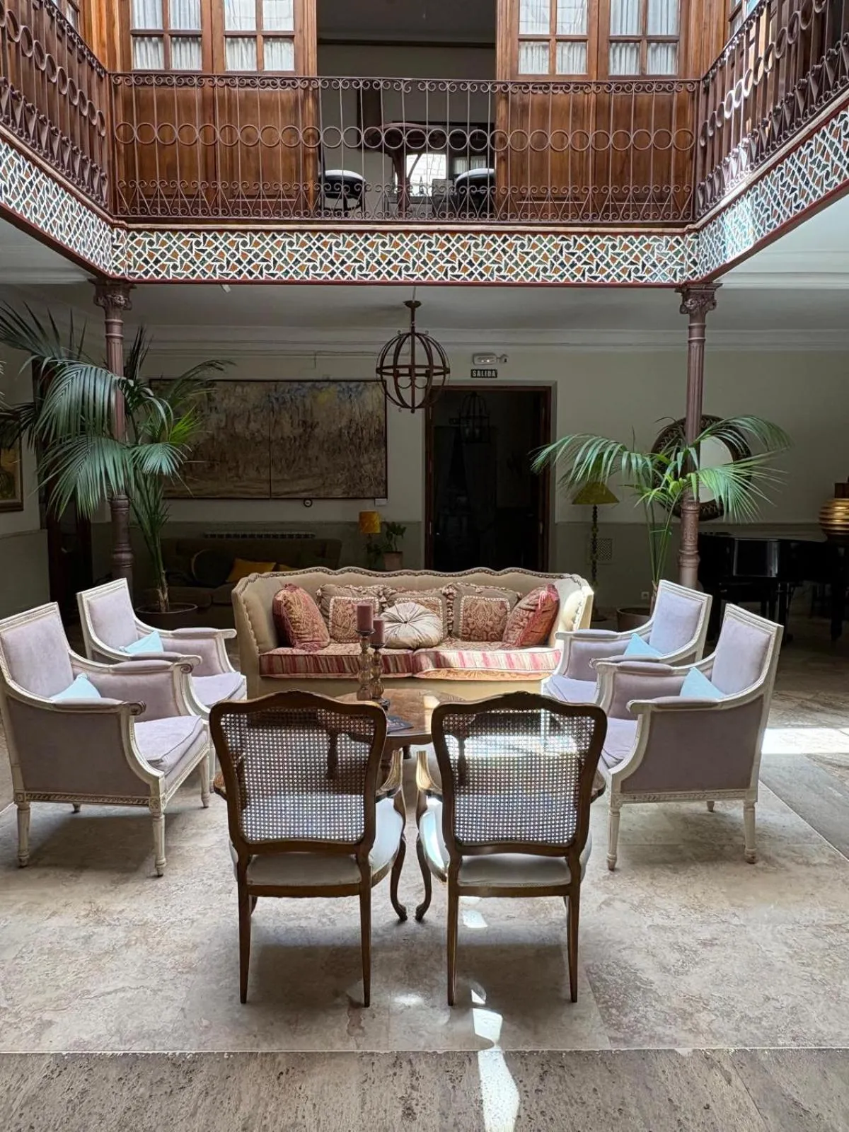 Lobby or reception in Hotel Rural La Vida de Antes