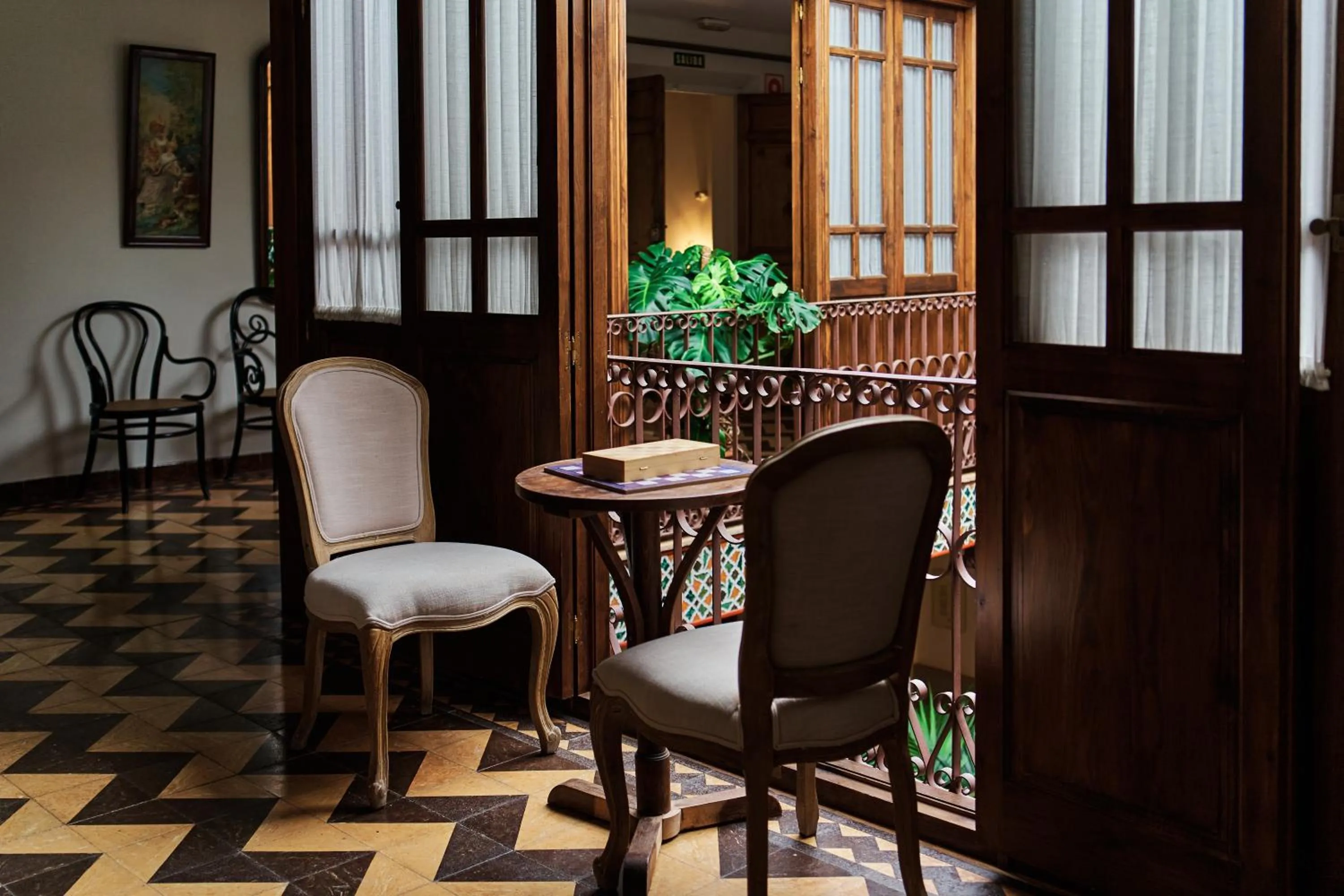 Seating area in Hotel Rural La Vida de Antes