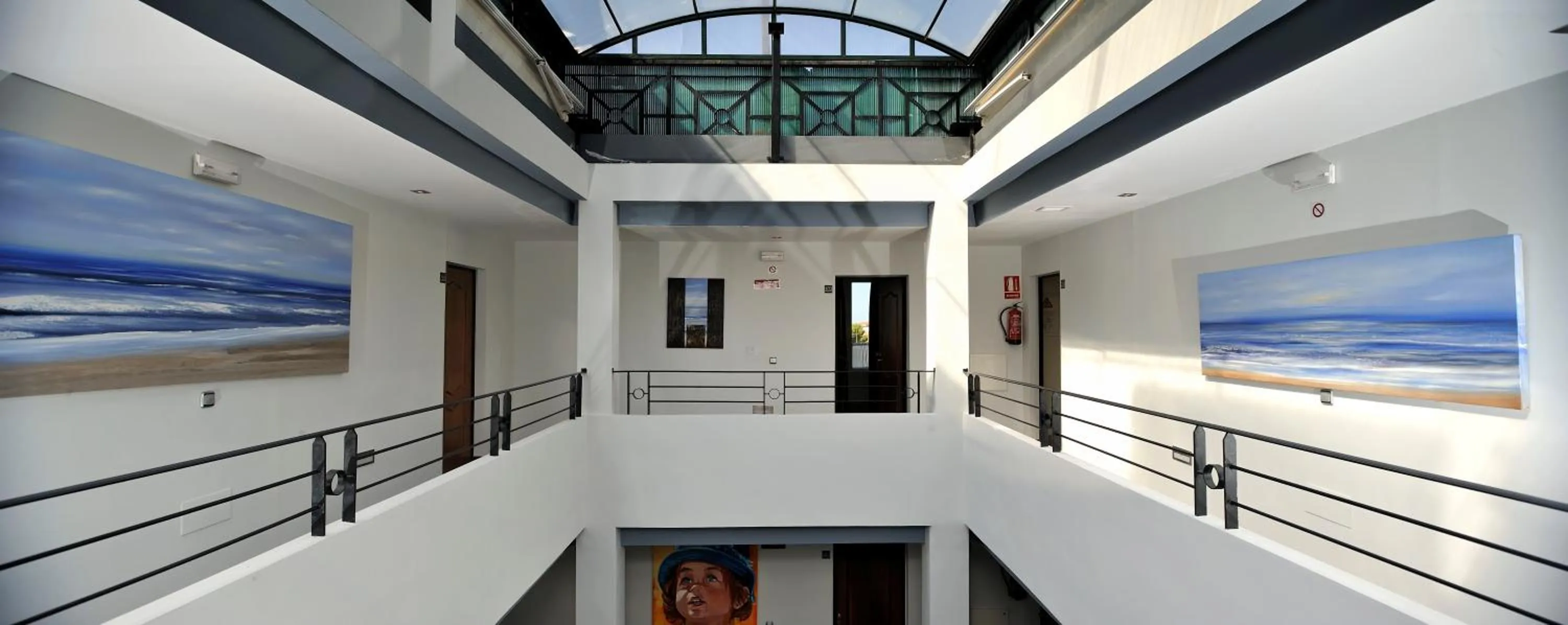 Decorative detail in Atrium Hotel