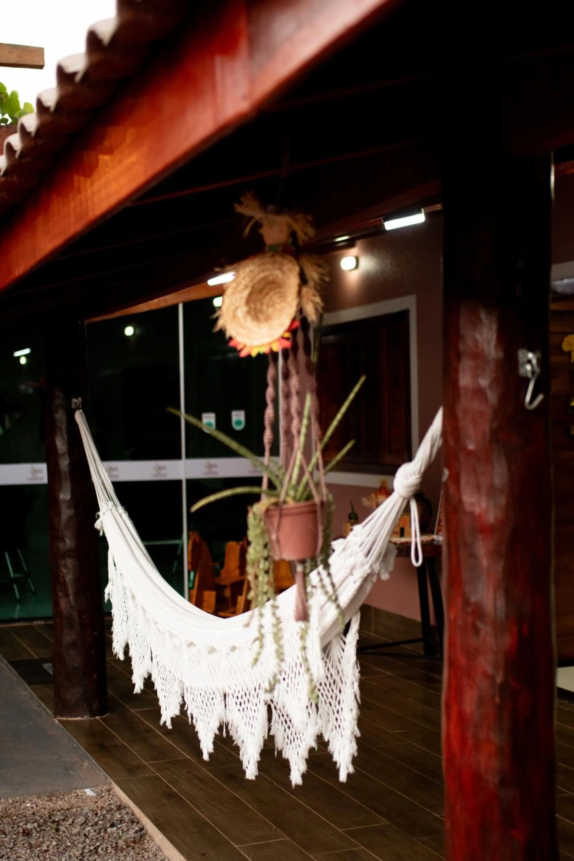 Patio in Lukinhas Pousada