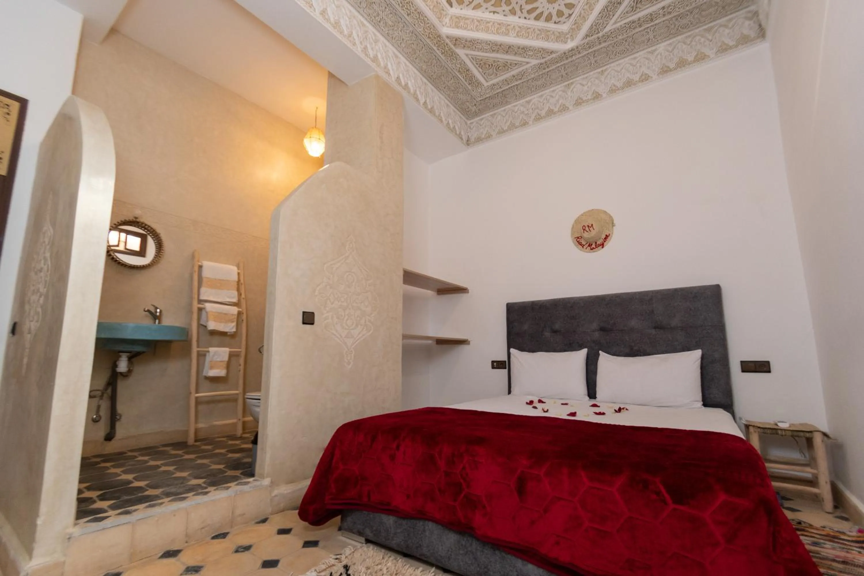 Bed in Riad Malayine