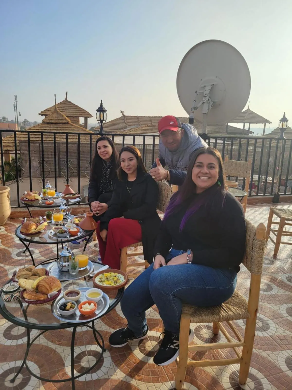 Patio in Riad Malayine