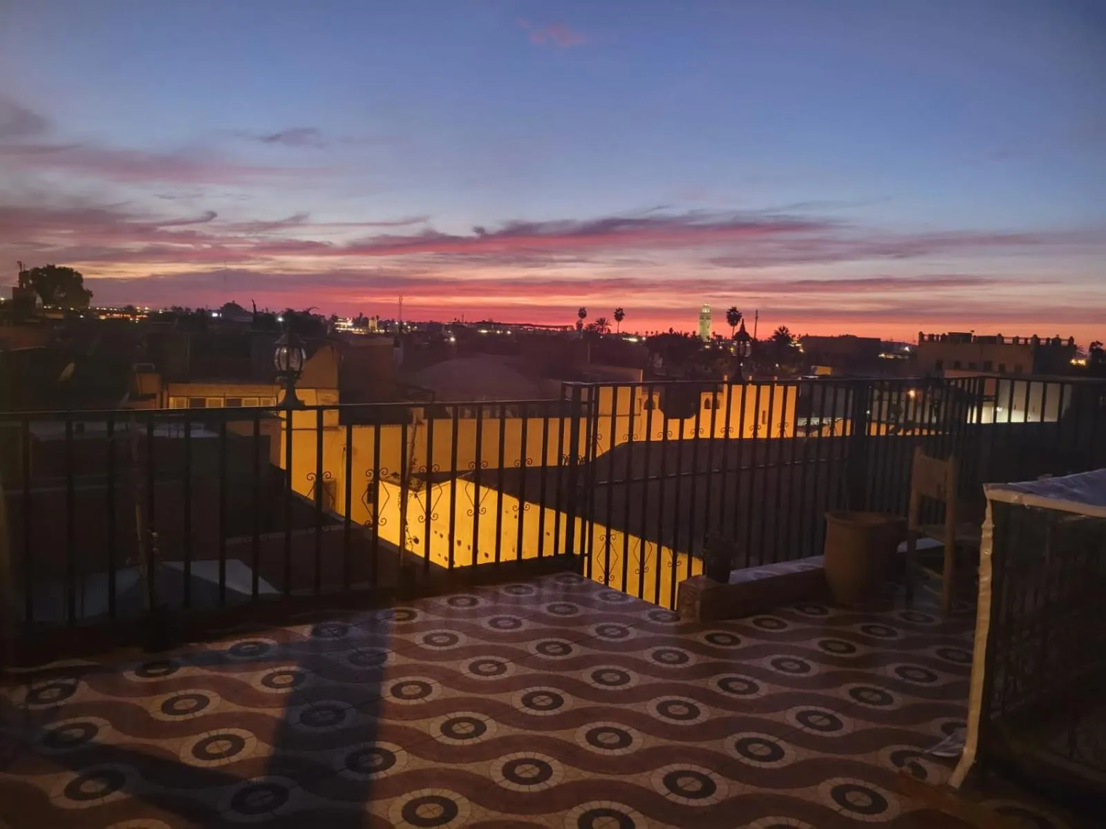 Balcony/Terrace in Riad Malayine