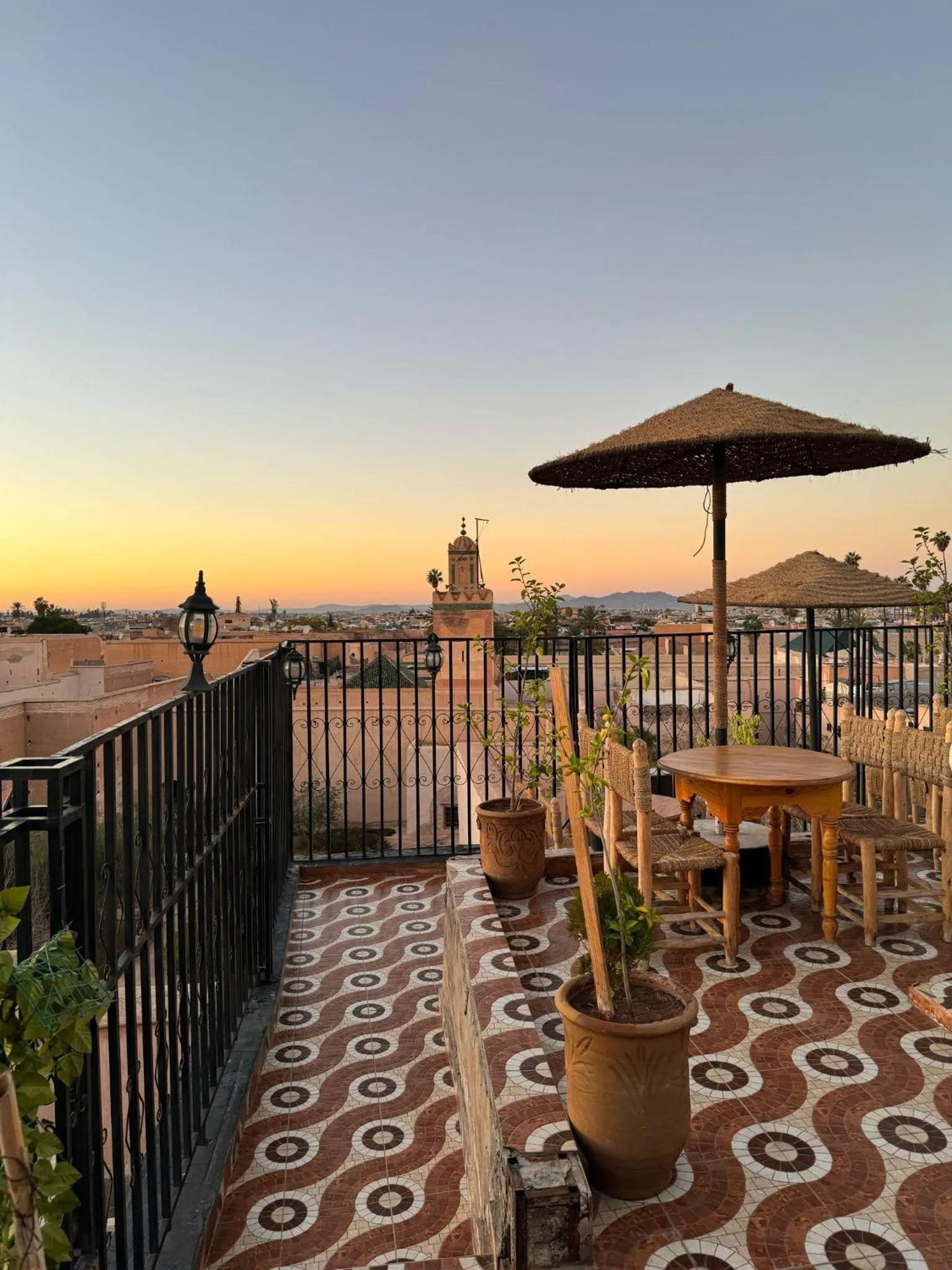 Patio in Riad Malayine