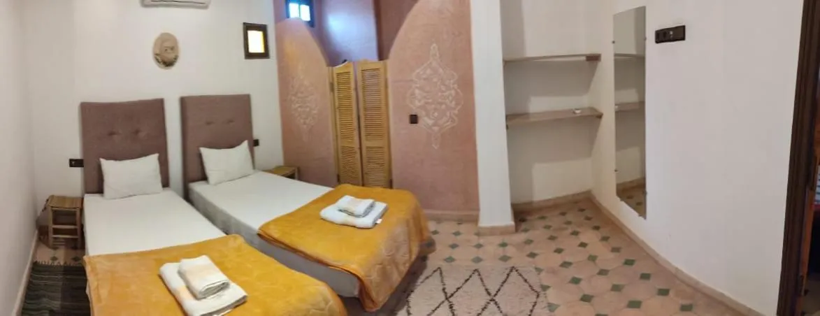 Bed in Riad Malayine