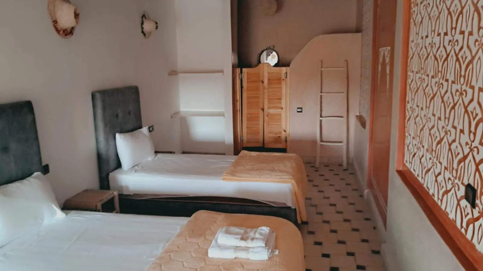 Bed in Riad Malayine