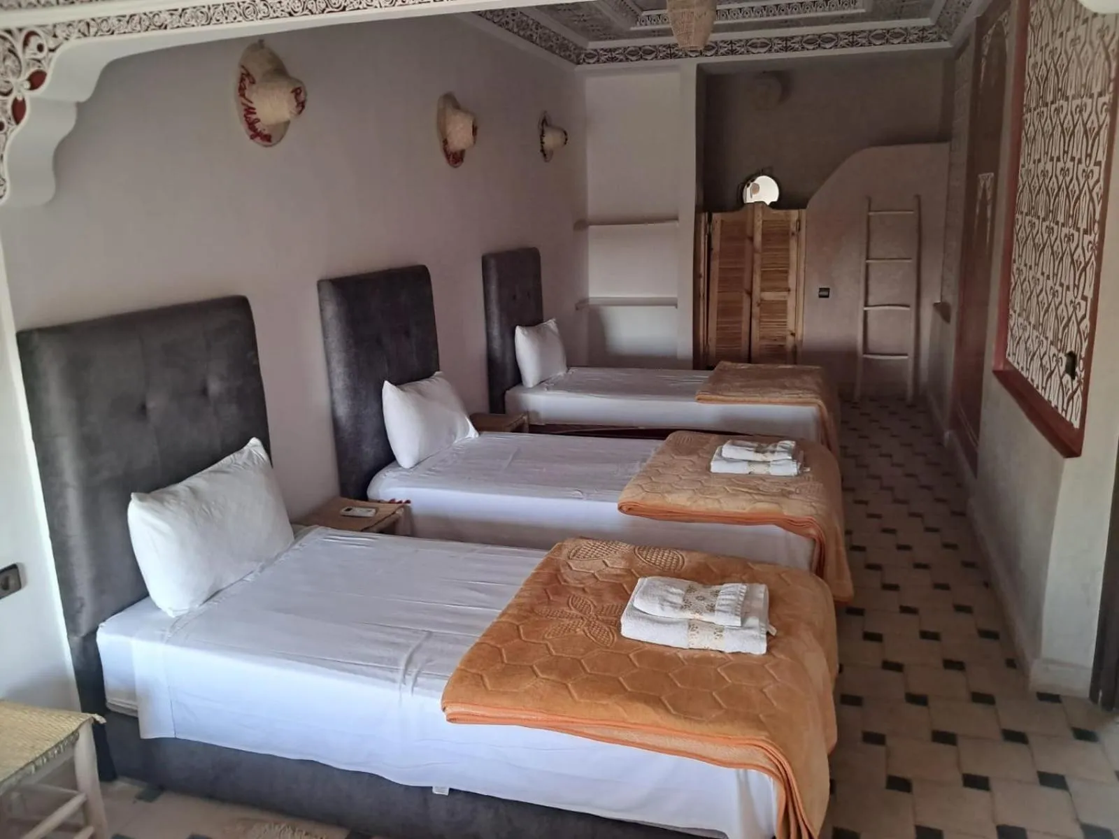 Bed in Riad Malayine