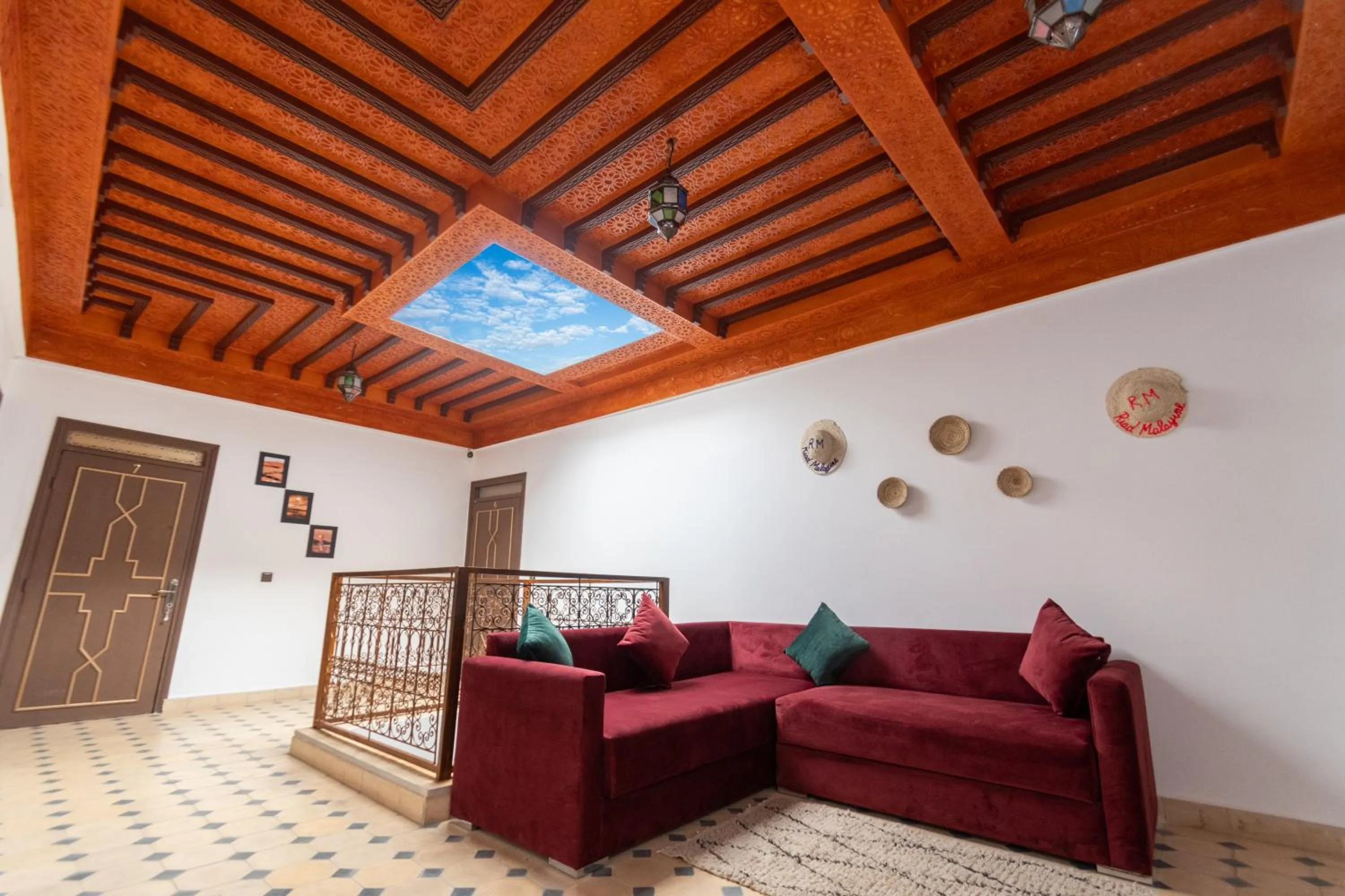 Patio in Riad Malayine