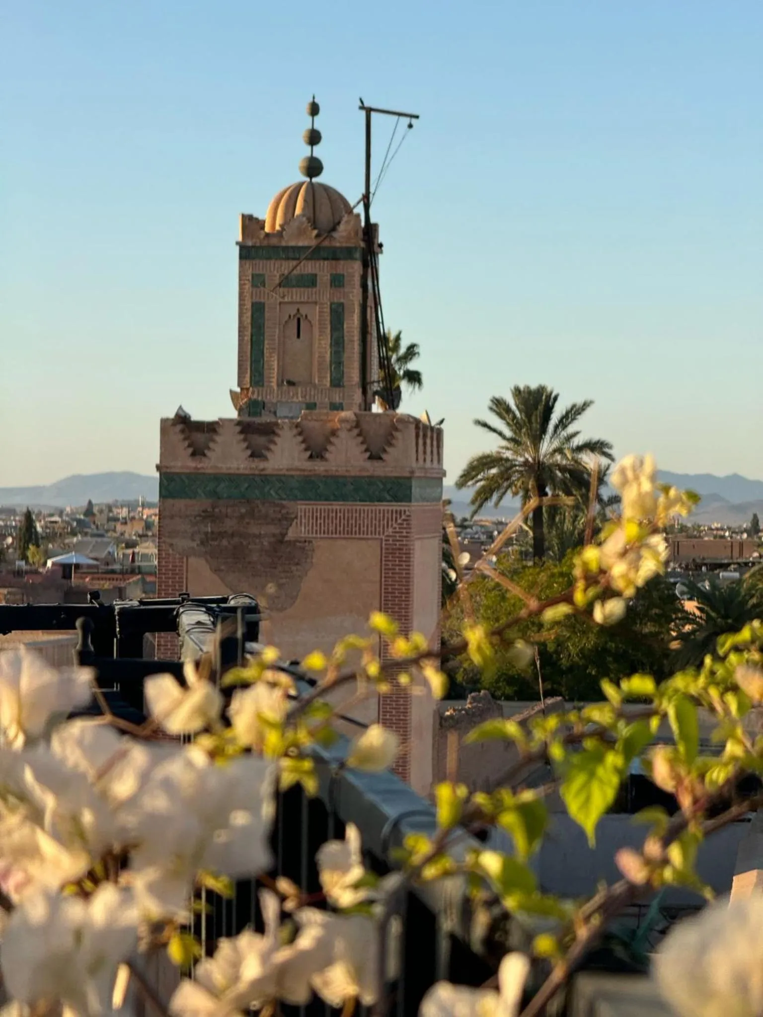 Natural landscape in Riad Malayine