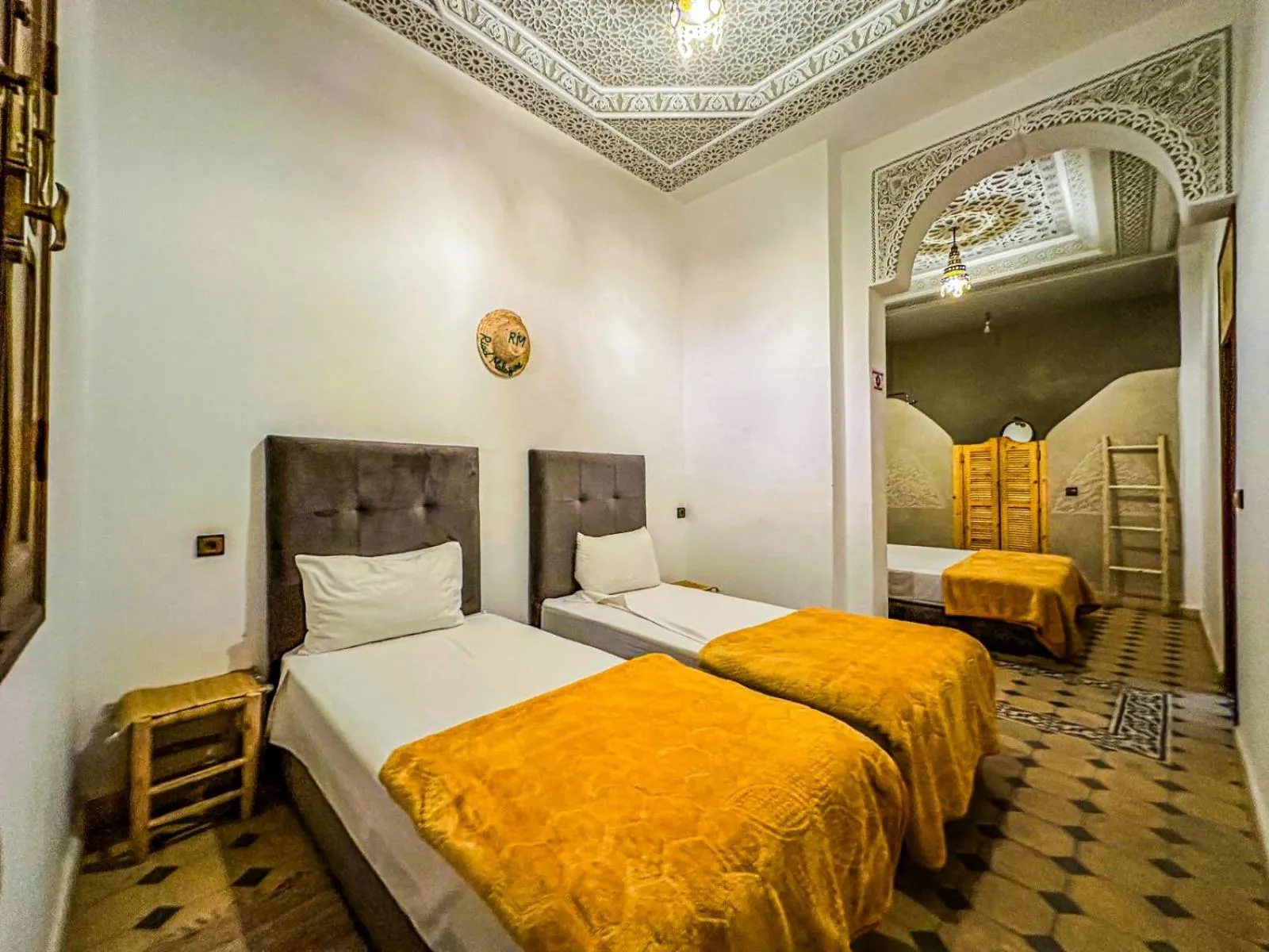 Bed in Riad Malayine