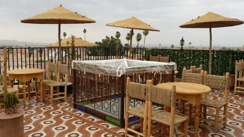 Patio in Riad Malayine