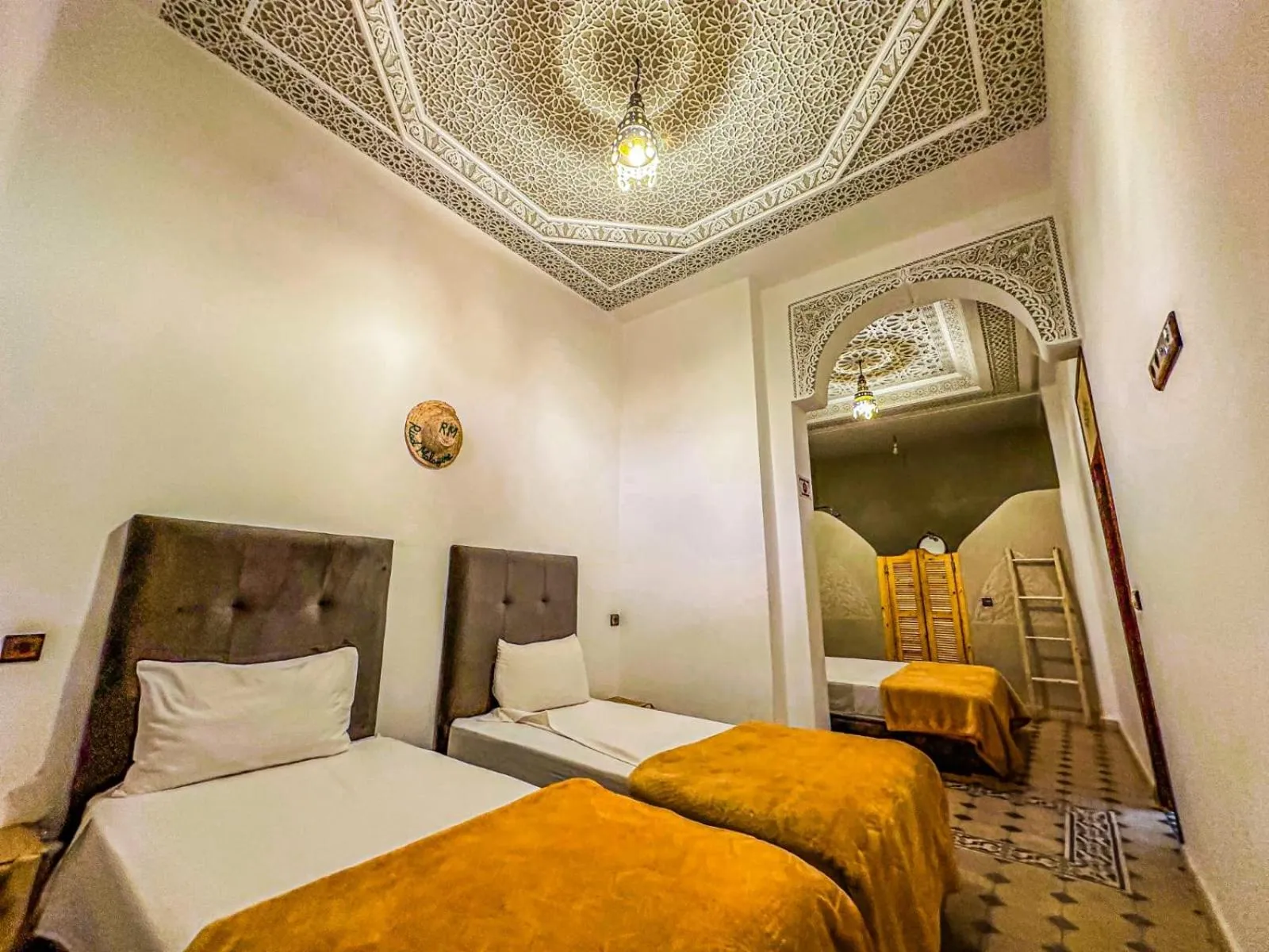 Bed in Riad Malayine