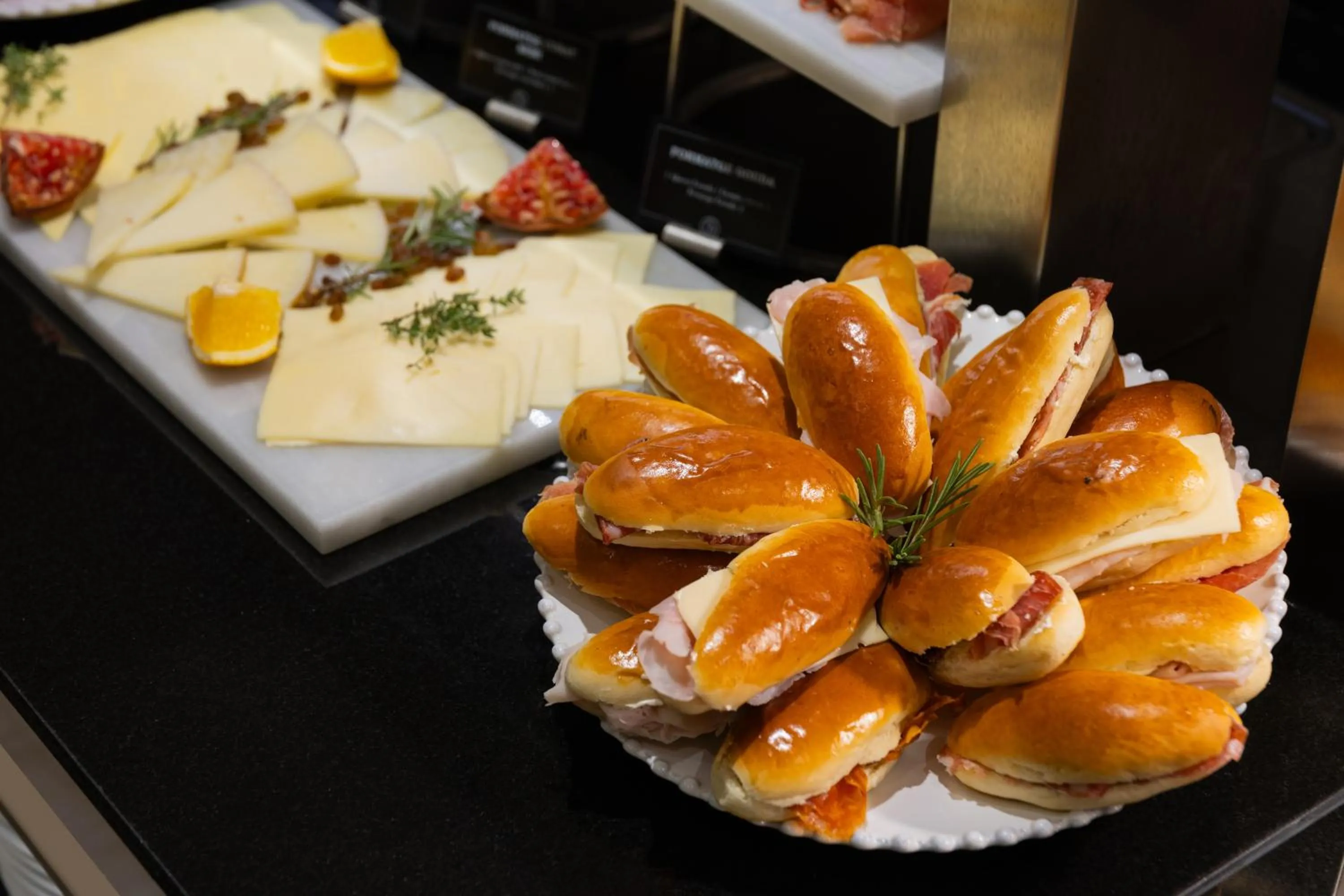 Buffet breakfast in Hotel Lyon