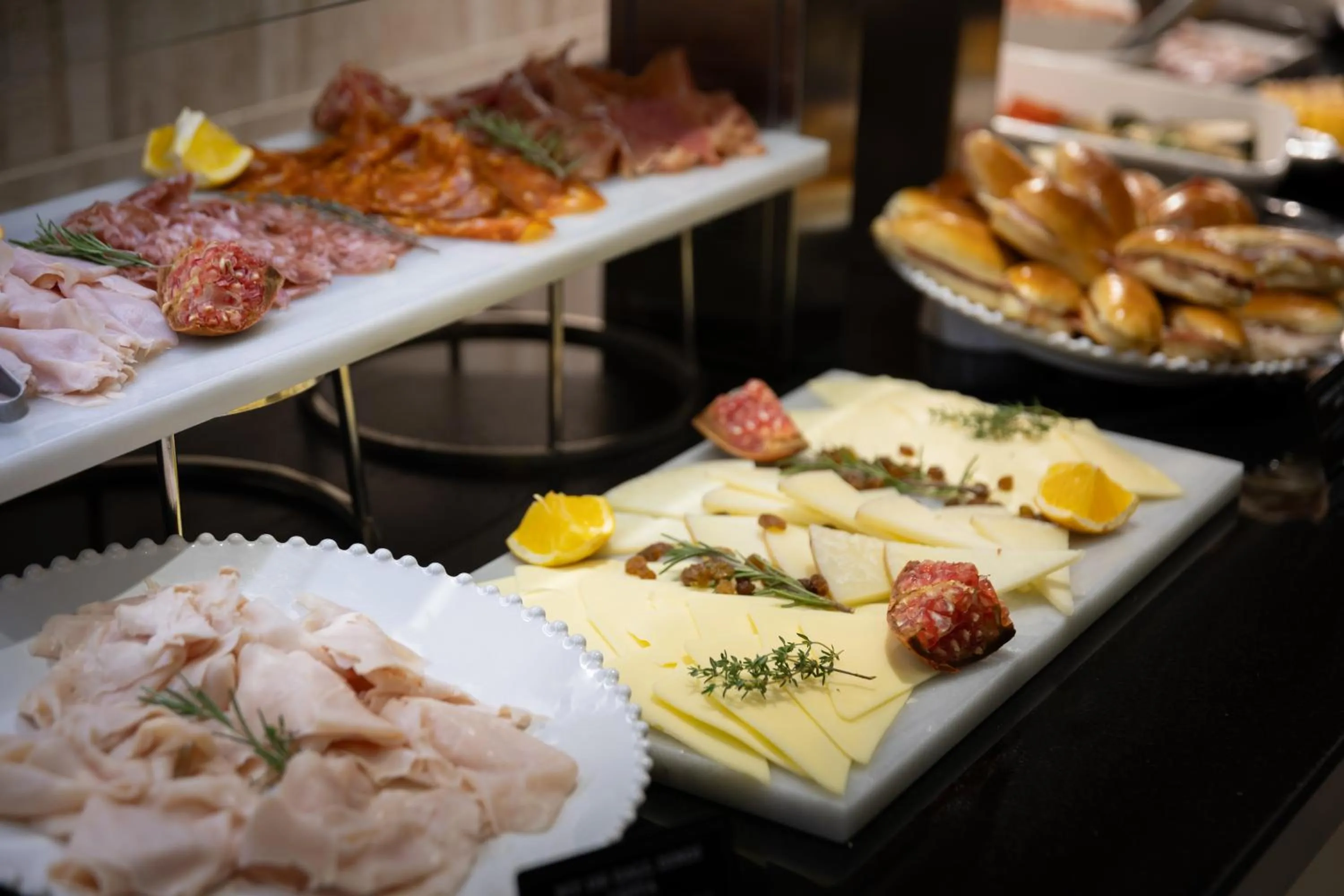 Buffet breakfast in Hotel Lyon