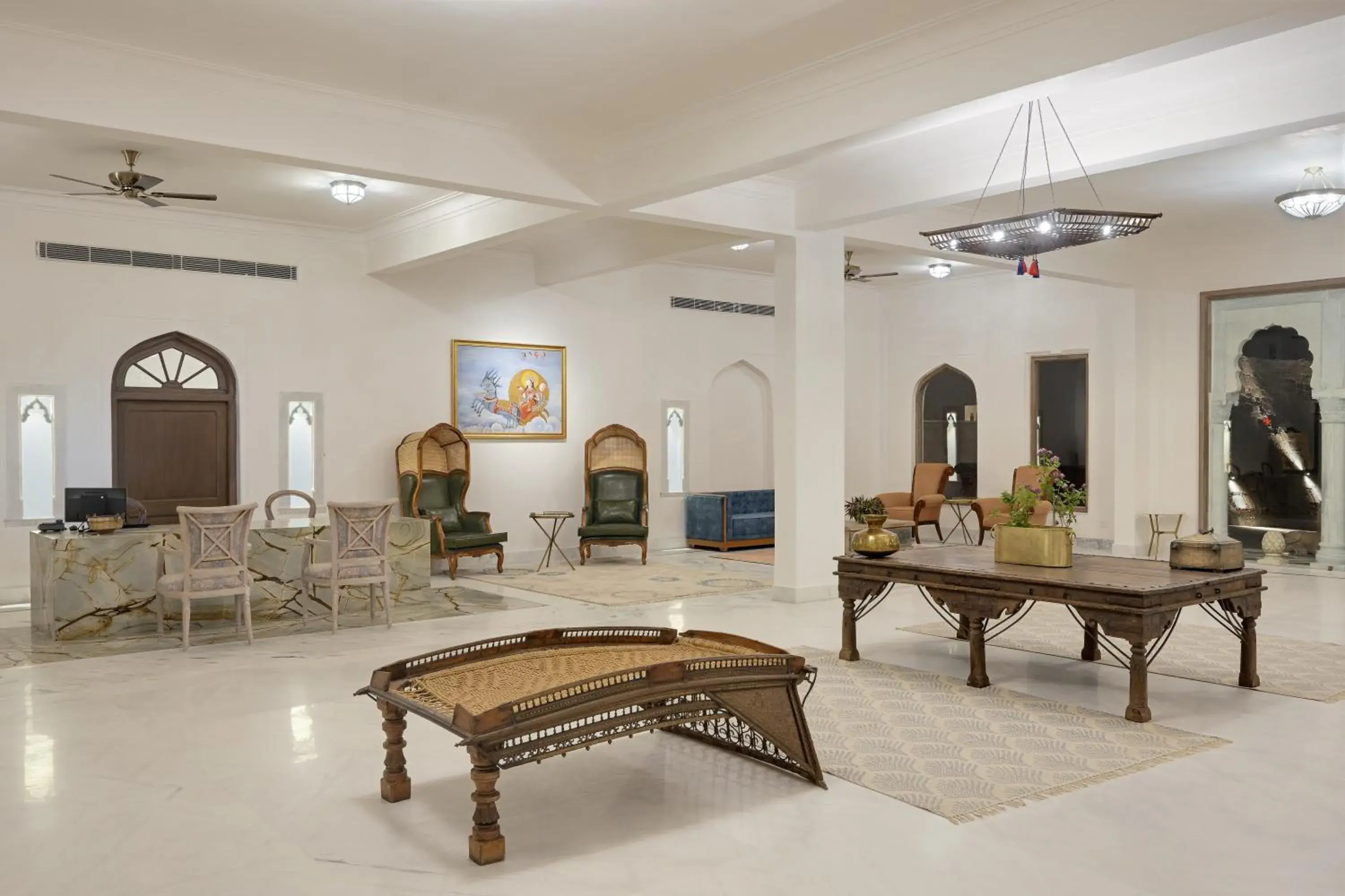Lobby or reception in Fateh Vilas by Fateh Collection Lobby or reception in Fateh Vilas by Fateh Collection