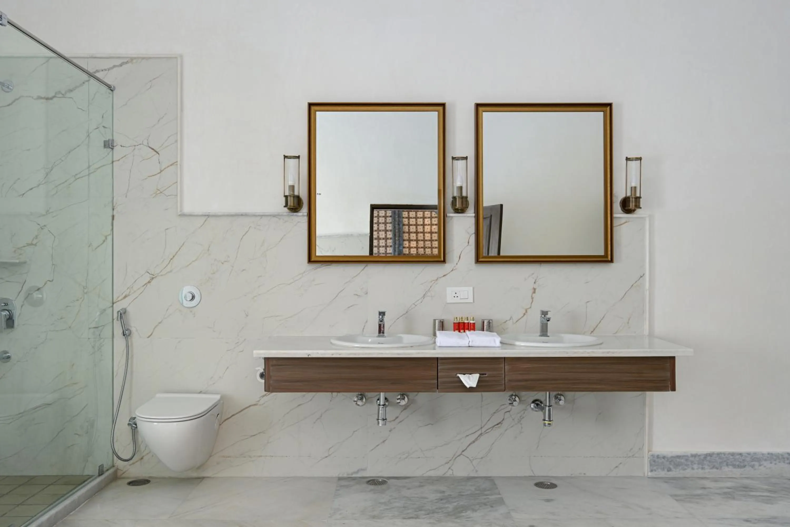 Toilet in Fateh Vilas by Fateh Collection