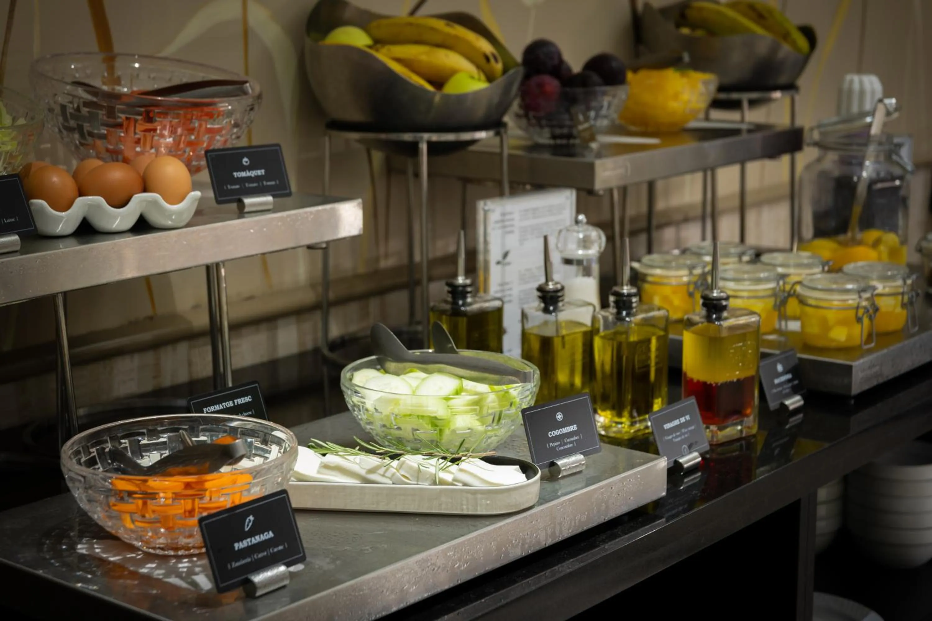 Buffet breakfast in Hotel Santa Marta