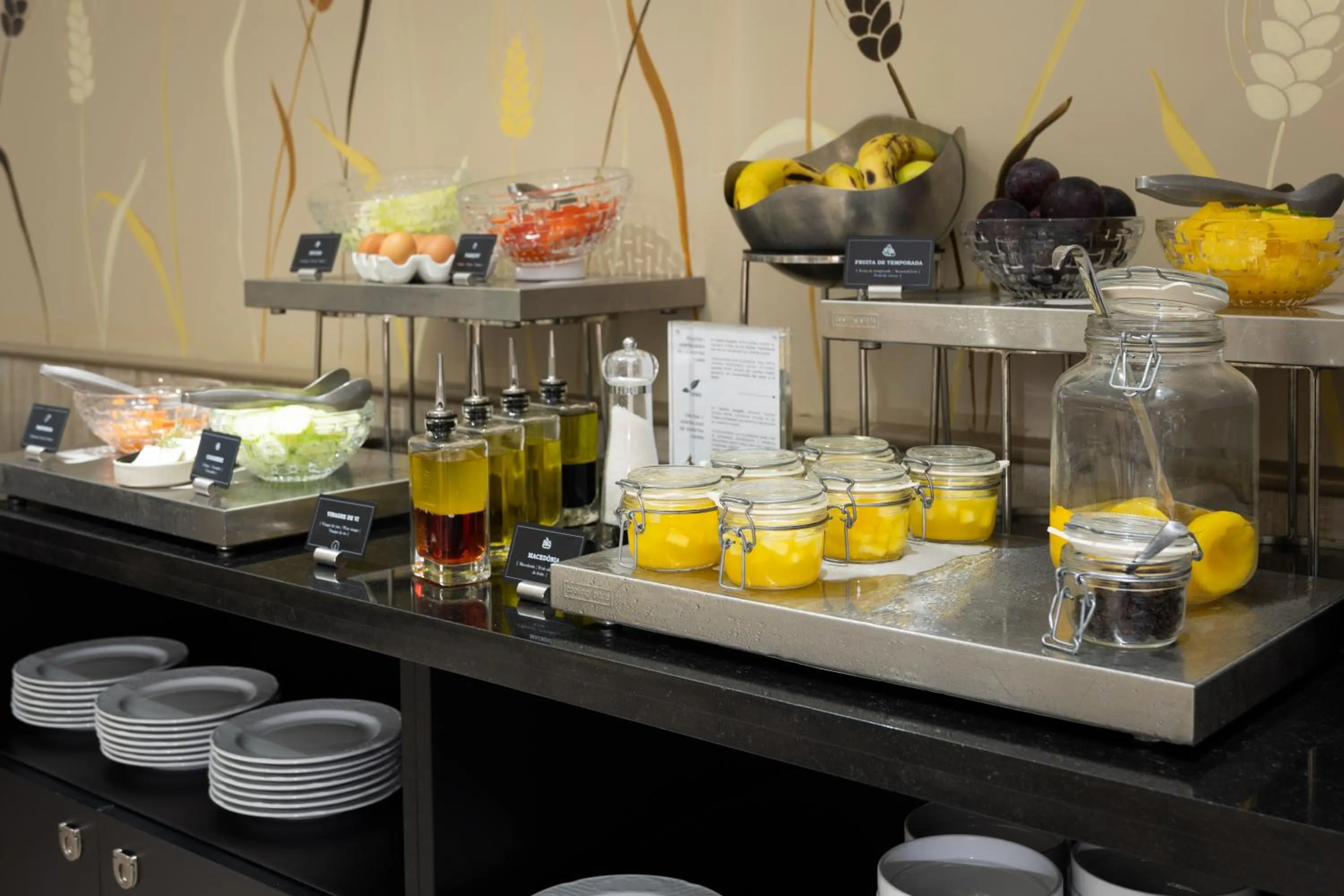 Buffet breakfast in Hotel Santa Marta