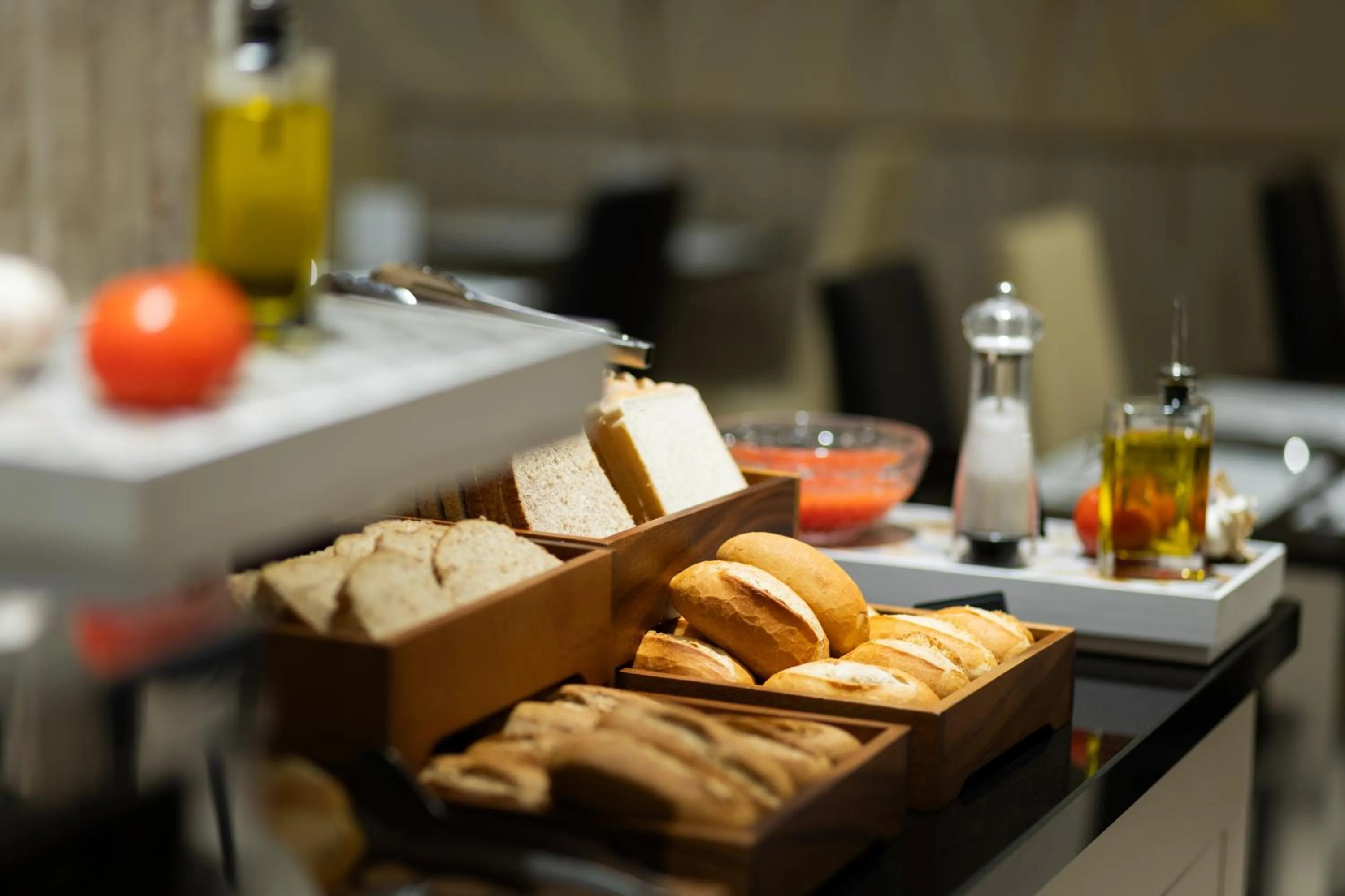 Buffet breakfast in Hotel Santa Marta
