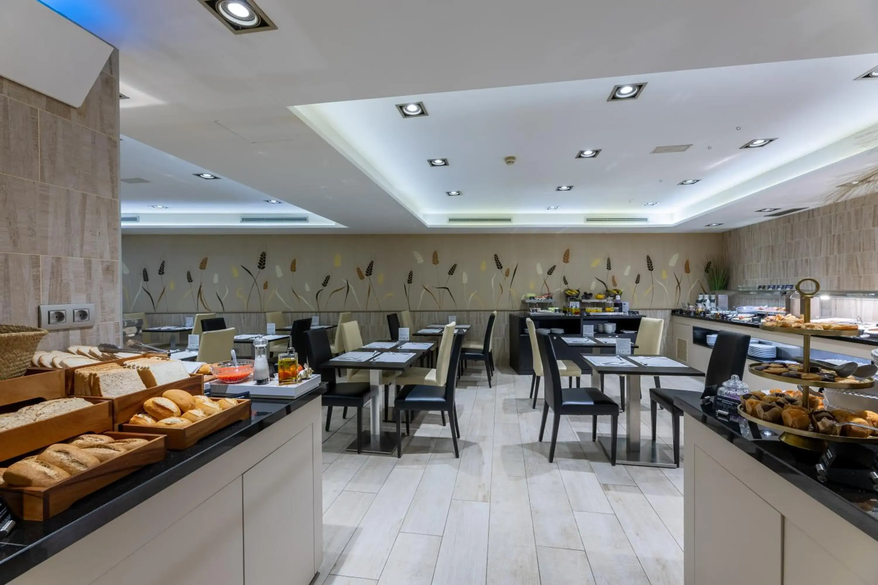 Buffet breakfast in Hotel Santa Marta Buffet breakfast in Hotel Santa Marta