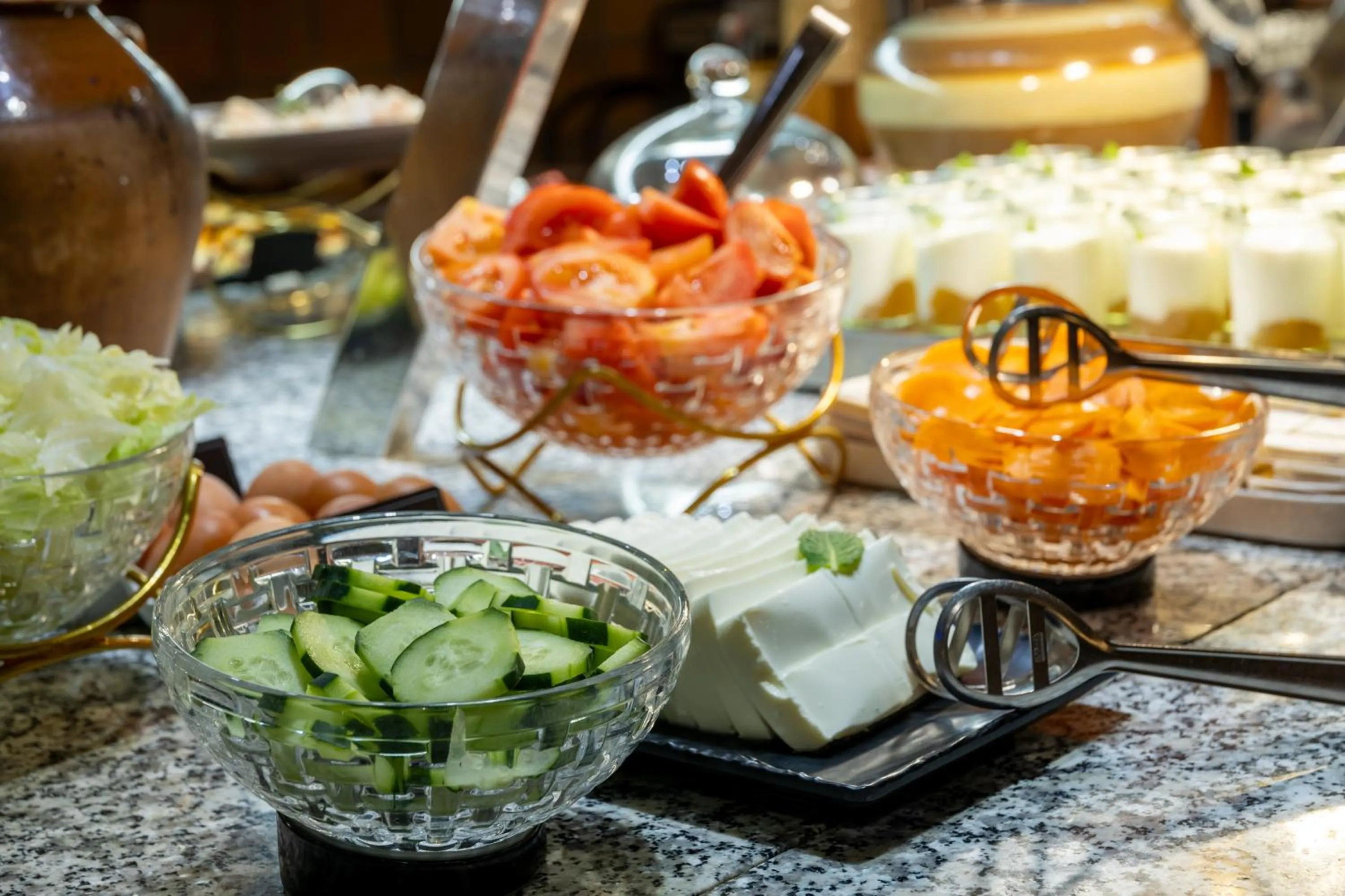 Buffet breakfast in Hotel Rialto