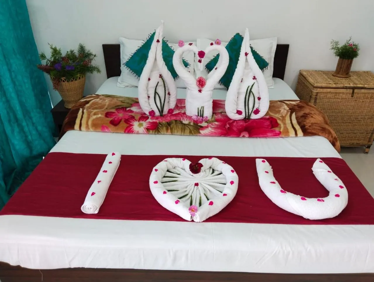 Bed in 4REST INN PRIVATE LIMITED
