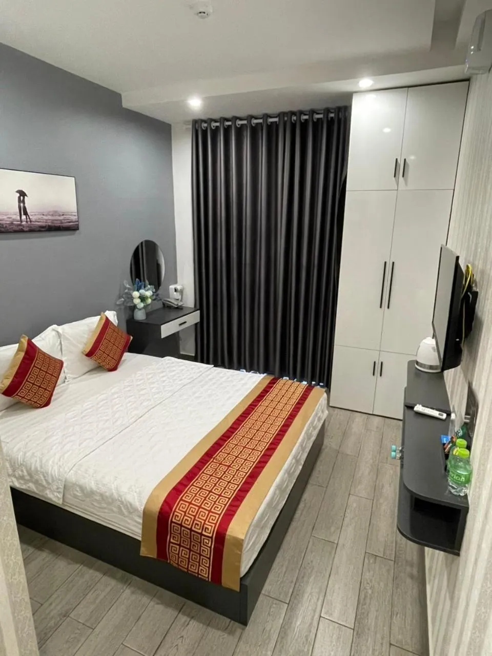 Bed in TÂY NINH CITY HOTEL