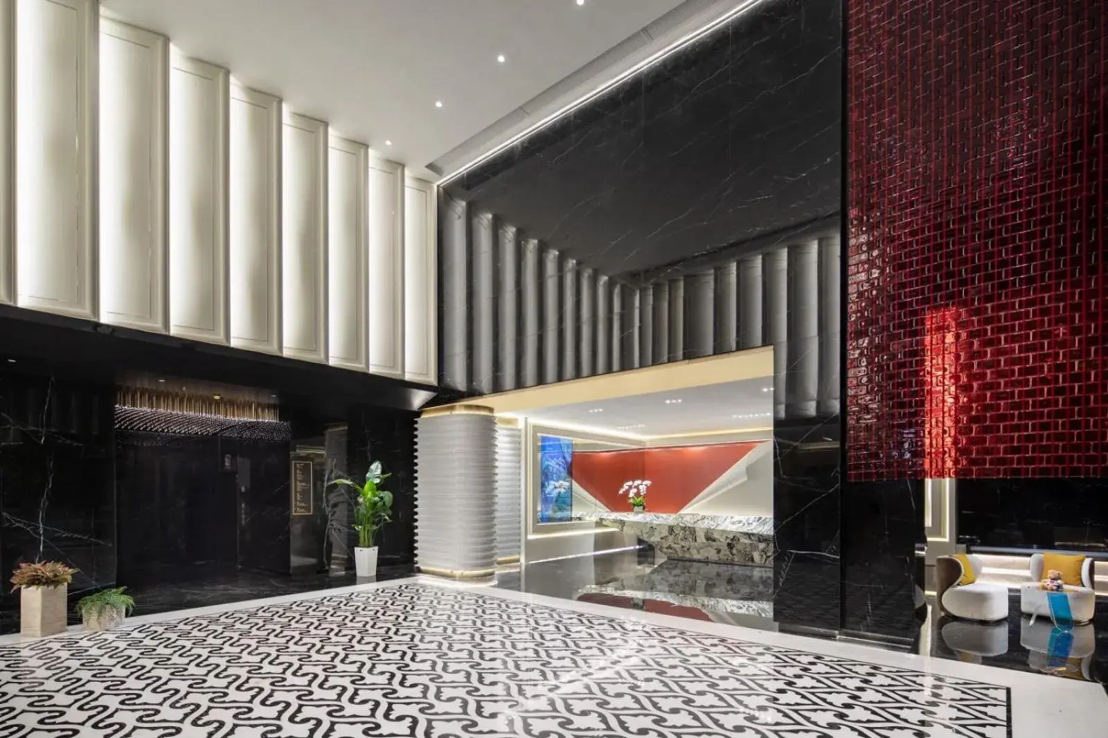 Lobby or reception in Wingate By Wyndham Wuhan Optics Valley Lobby or reception in Wingate By Wyndham Wuhan Optics Valley