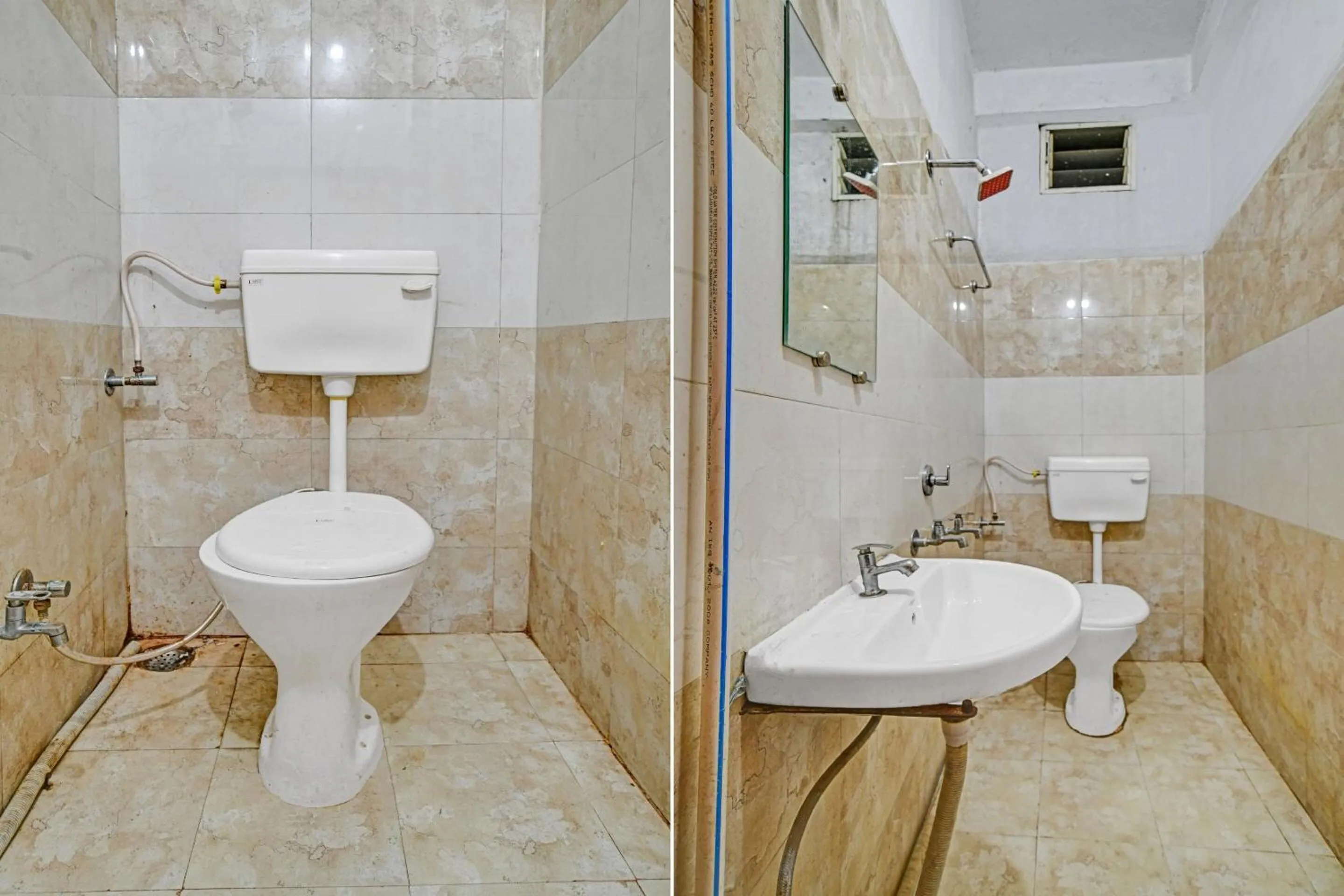 Bathroom in Hotel O Honey Palace In