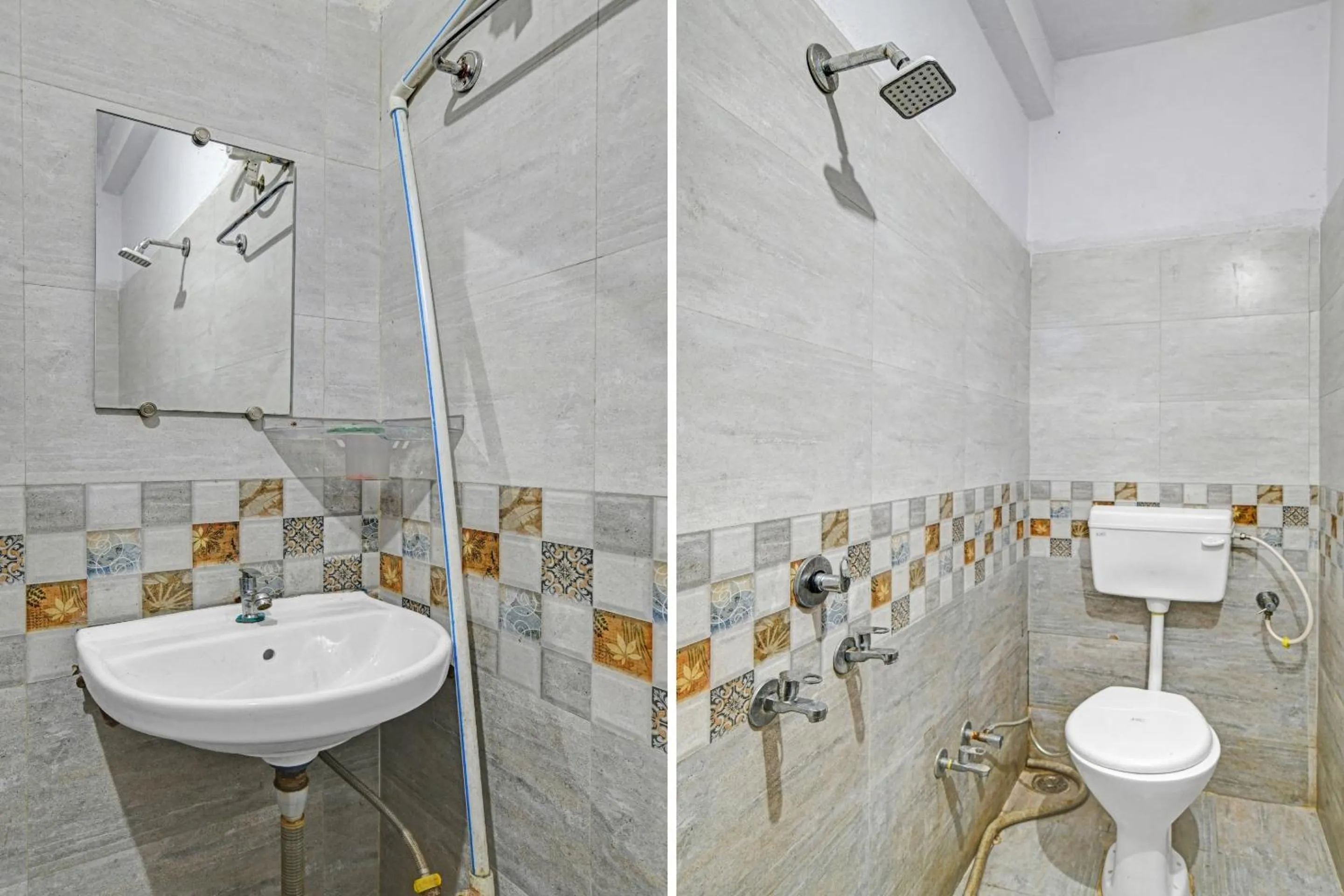 Bathroom in Hotel O Honey Palace In