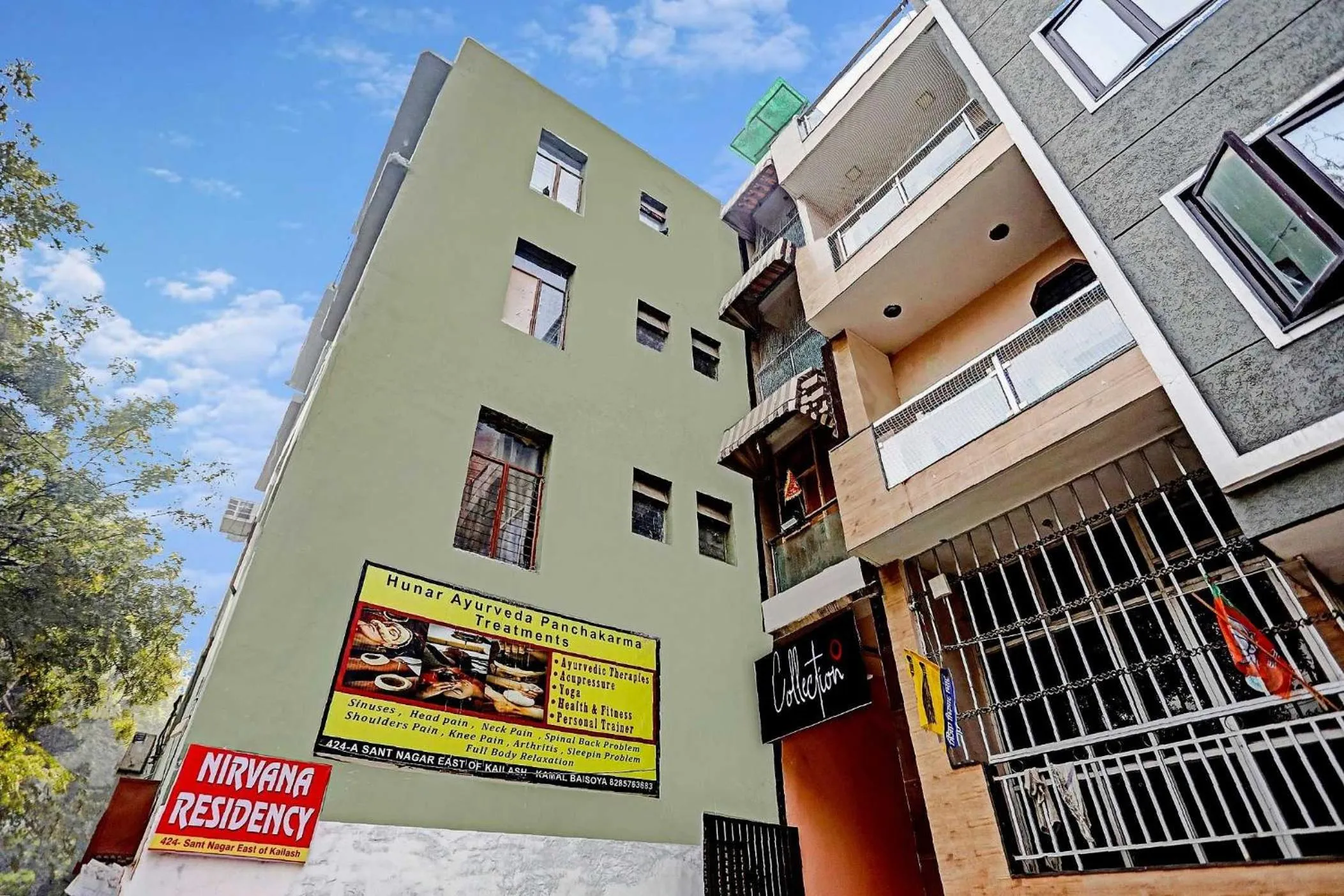 Collection O Nirvana Residency Near Lotus Temple