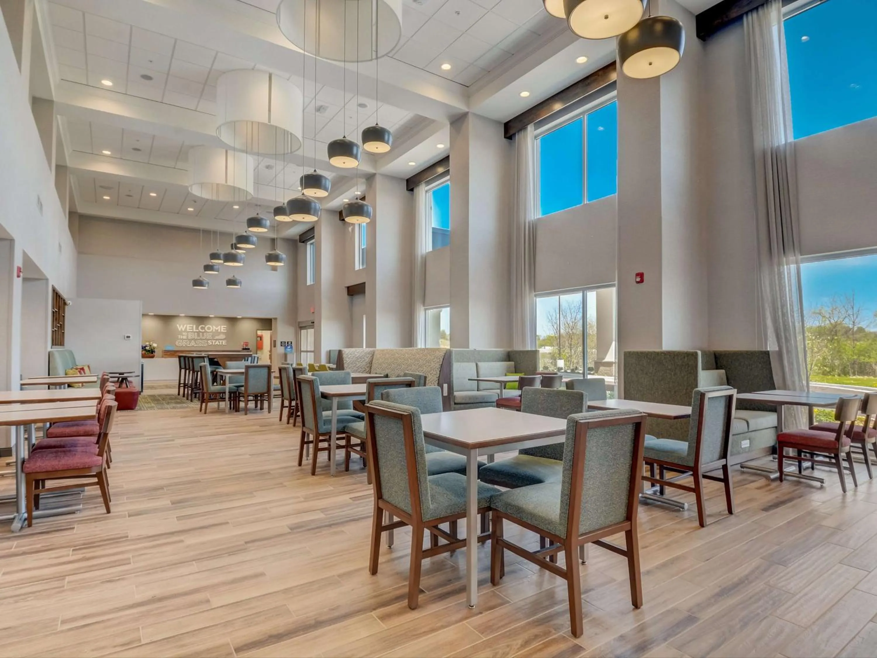 Lobby or reception in Hampton Inn & Suites Williamstown Ark Encounter, Ky