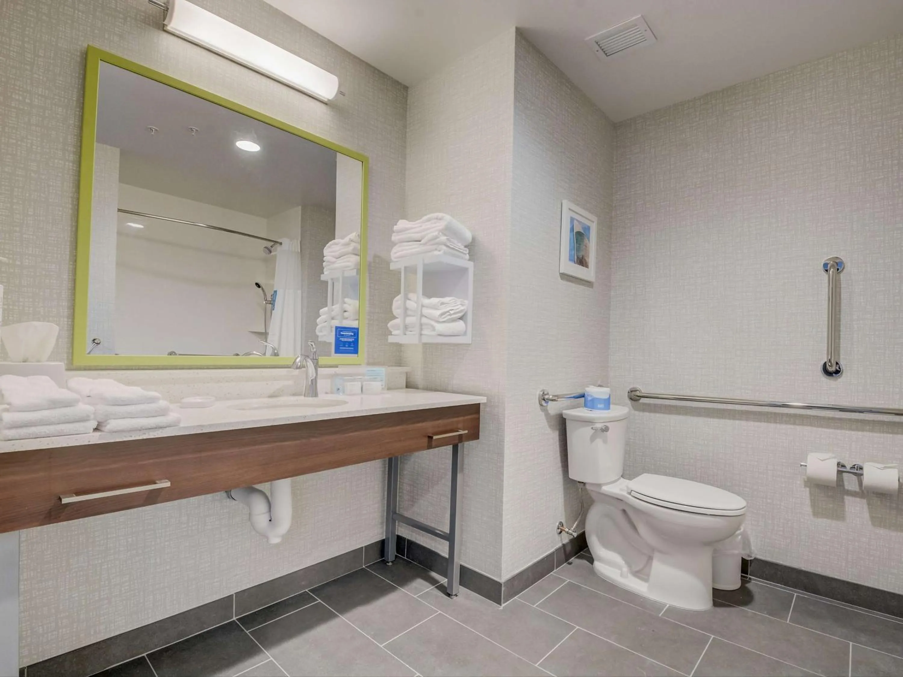 Bathroom in Hampton Inn & Suites Williamstown Ark Encounter, Ky