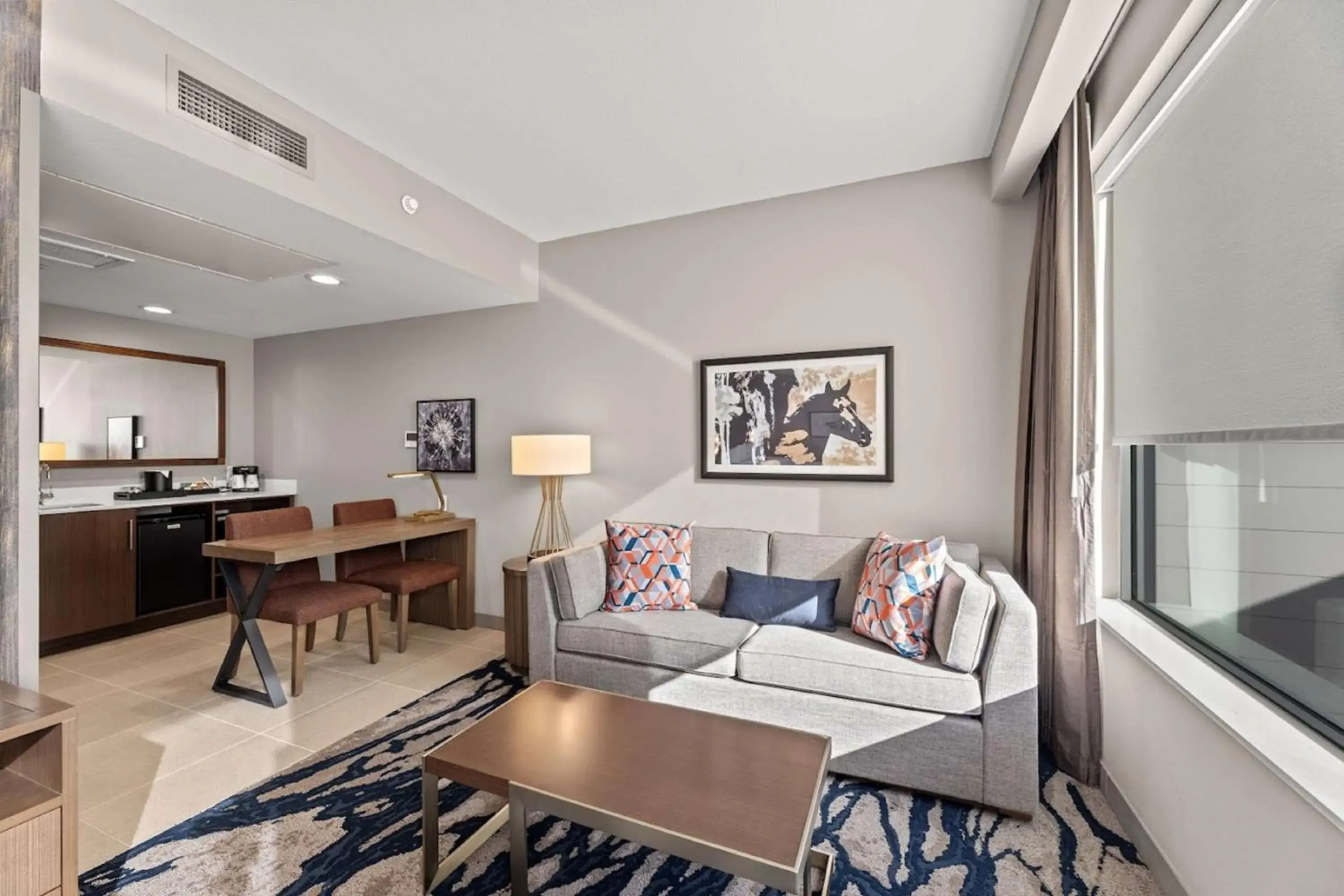 Bedroom in Embassy Suites By Hilton Irving Las Colinas Bedroom in Embassy Suites By Hilton Irving Las Colinas