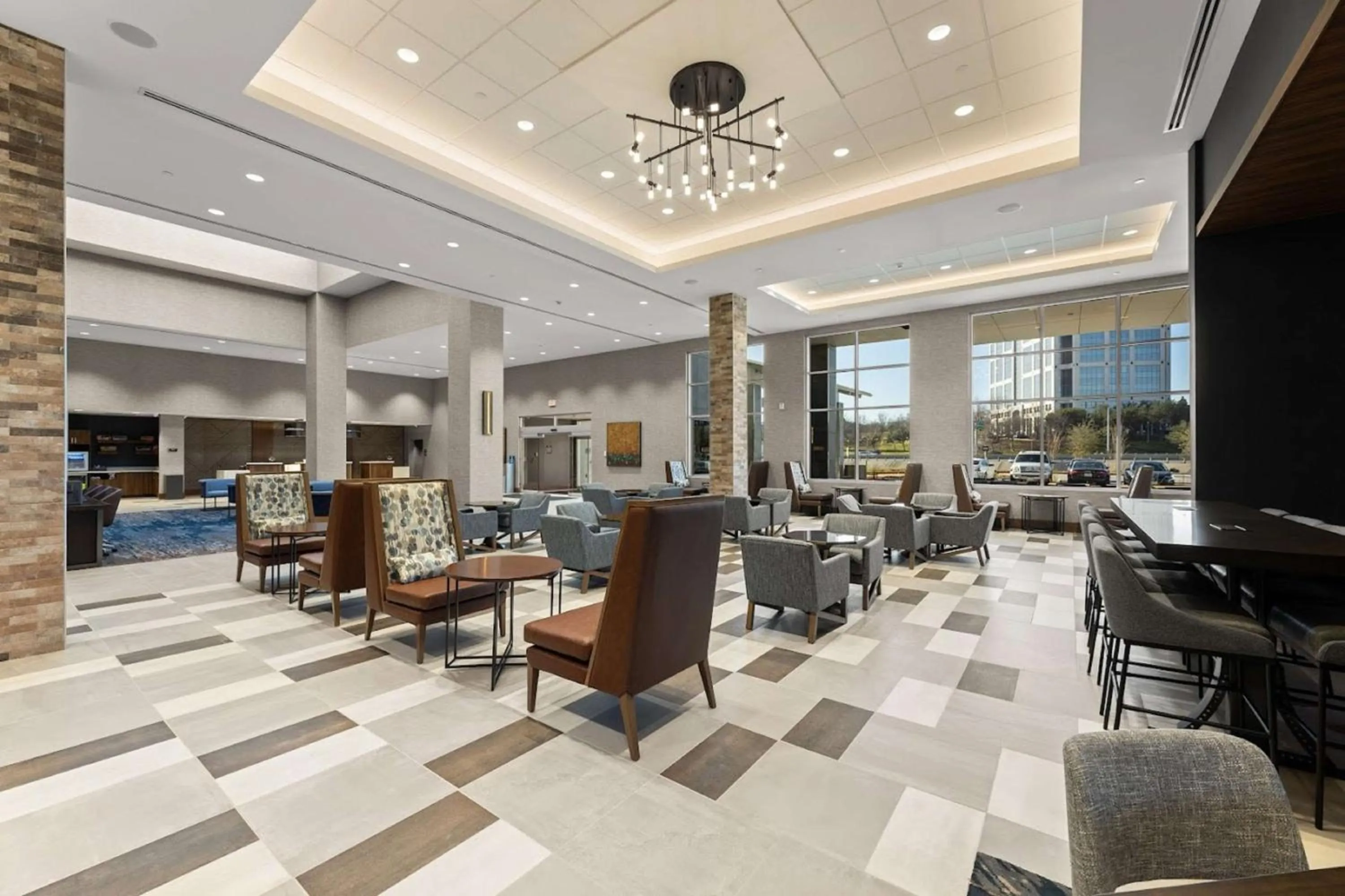 Lobby or reception in Embassy Suites By Hilton Irving Las Colinas