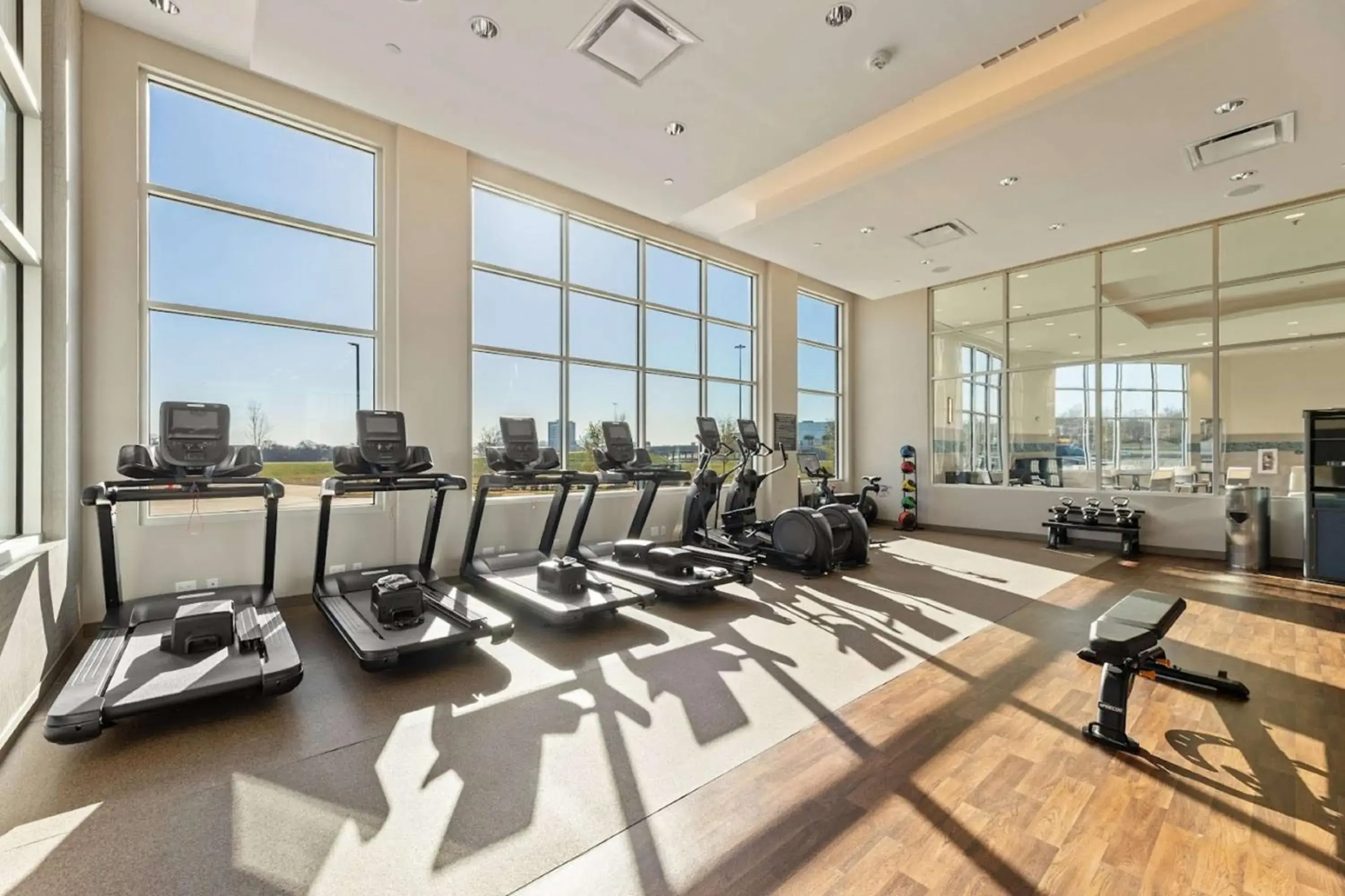 Fitness centre/facilities in Embassy Suites By Hilton Irving Las Colinas Fitness centre/facilities in Embassy Suites By Hilton Irving Las Colinas
