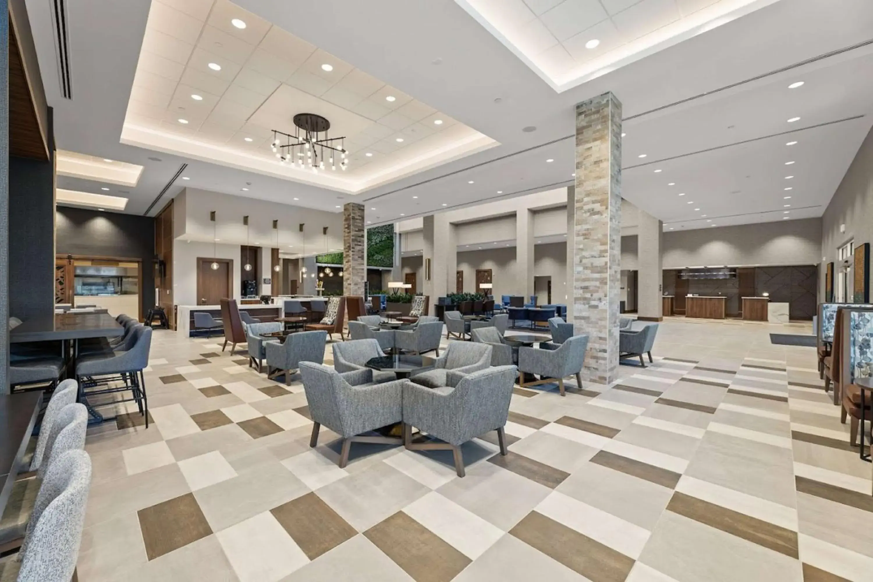 Lobby or reception in Embassy Suites By Hilton Irving Las Colinas Lobby or reception in Embassy Suites By Hilton Irving Las Colinas