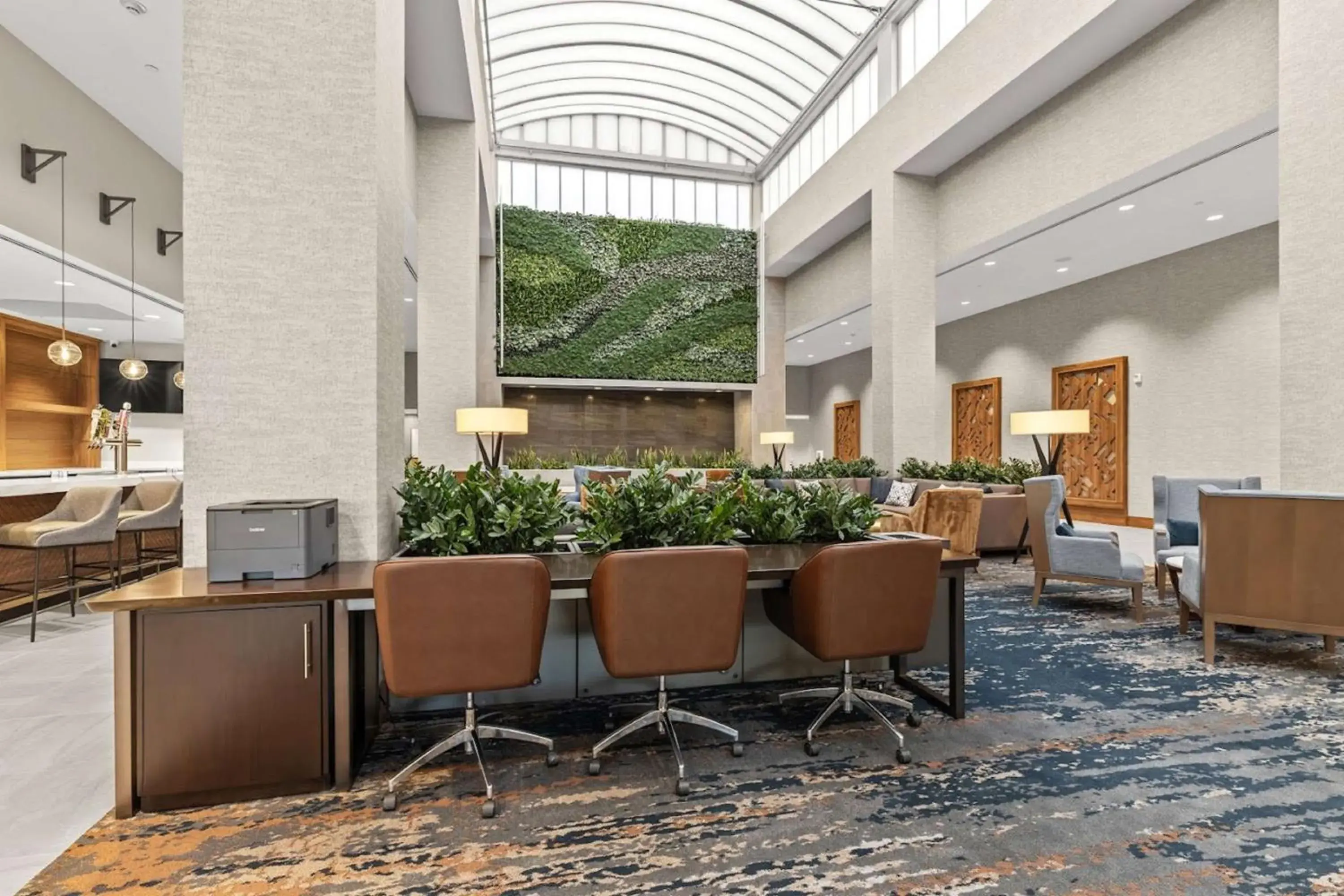 Lobby or reception in Embassy Suites By Hilton Irving Las Colinas Lobby or reception in Embassy Suites By Hilton Irving Las Colinas