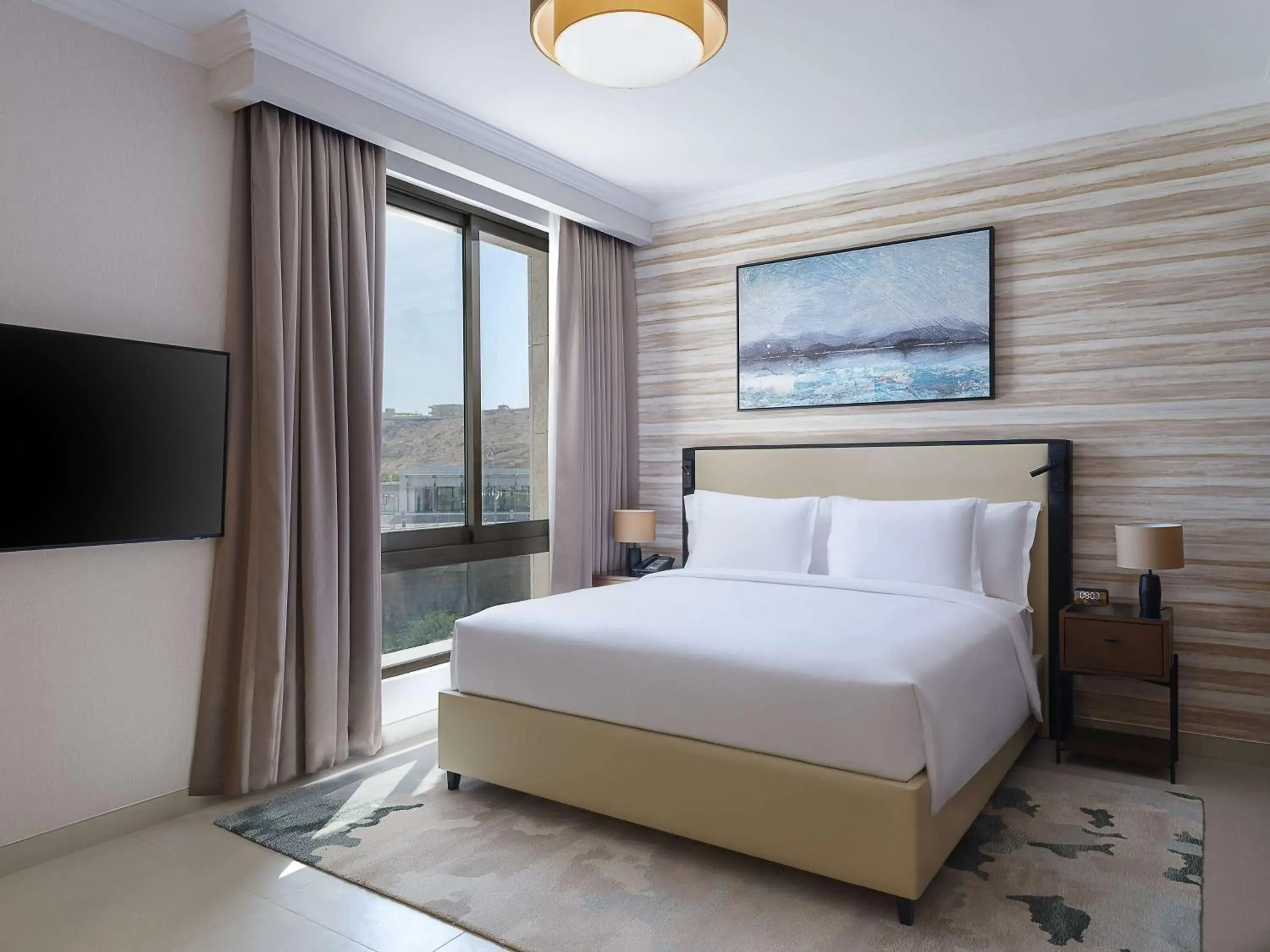 Bed in DoubleTree by Hilton Muscat Qurum Bed in DoubleTree by Hilton Muscat Qurum