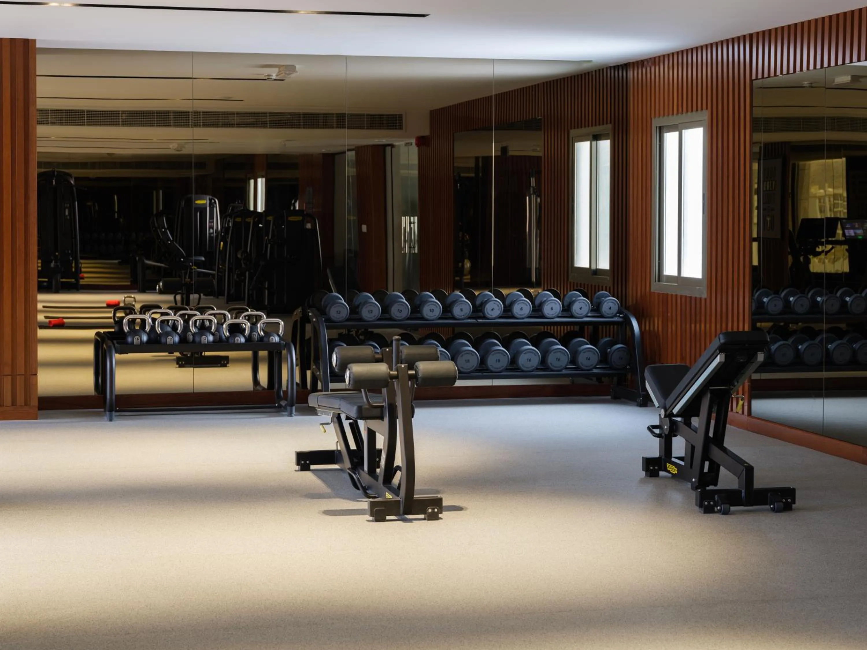 Fitness centre/facilities in DoubleTree by Hilton Muscat Qurum